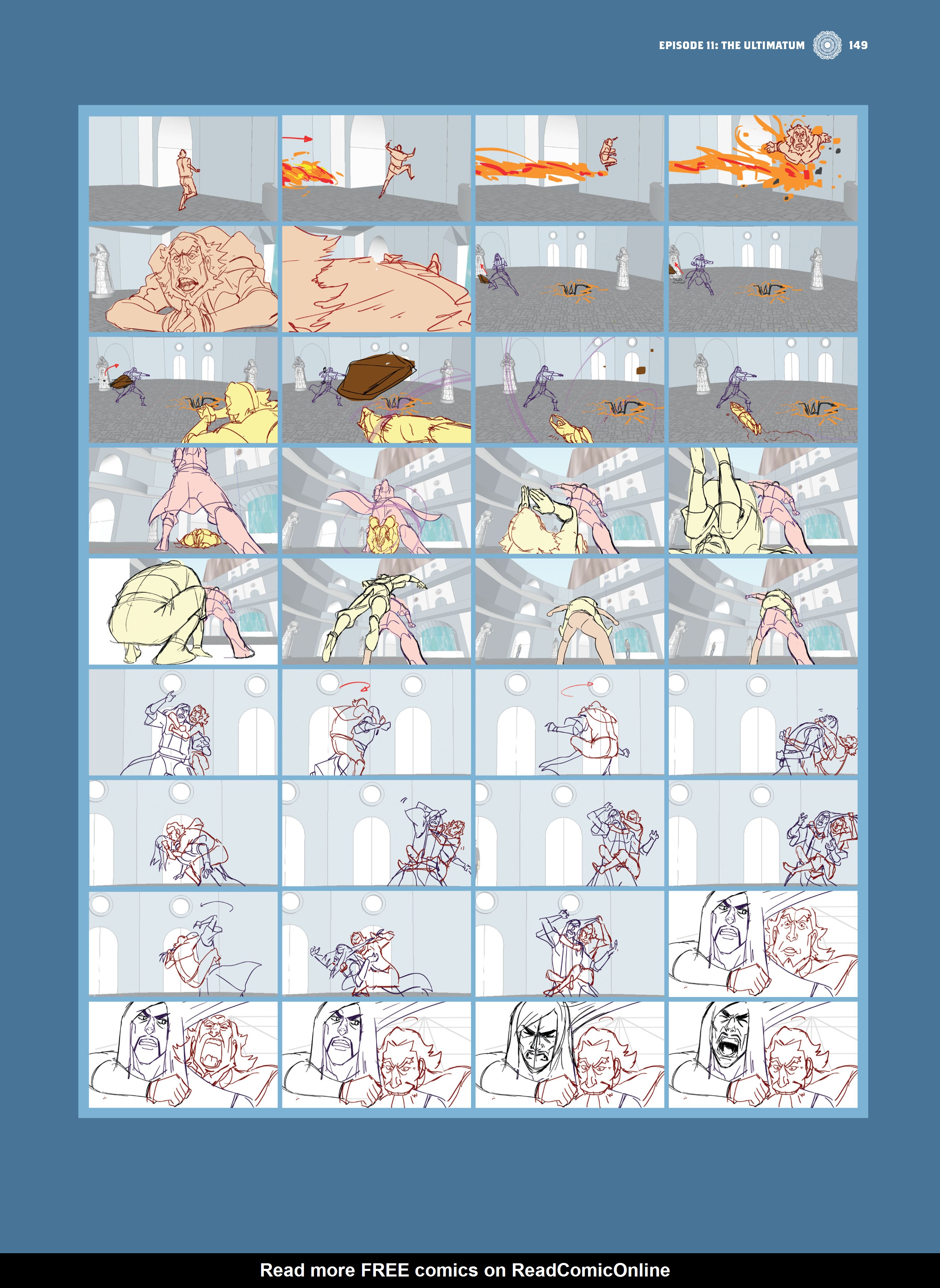 Read online The Legend of Korra: The Art of the Animated Series comic -  Issue # TPB 3 - 150