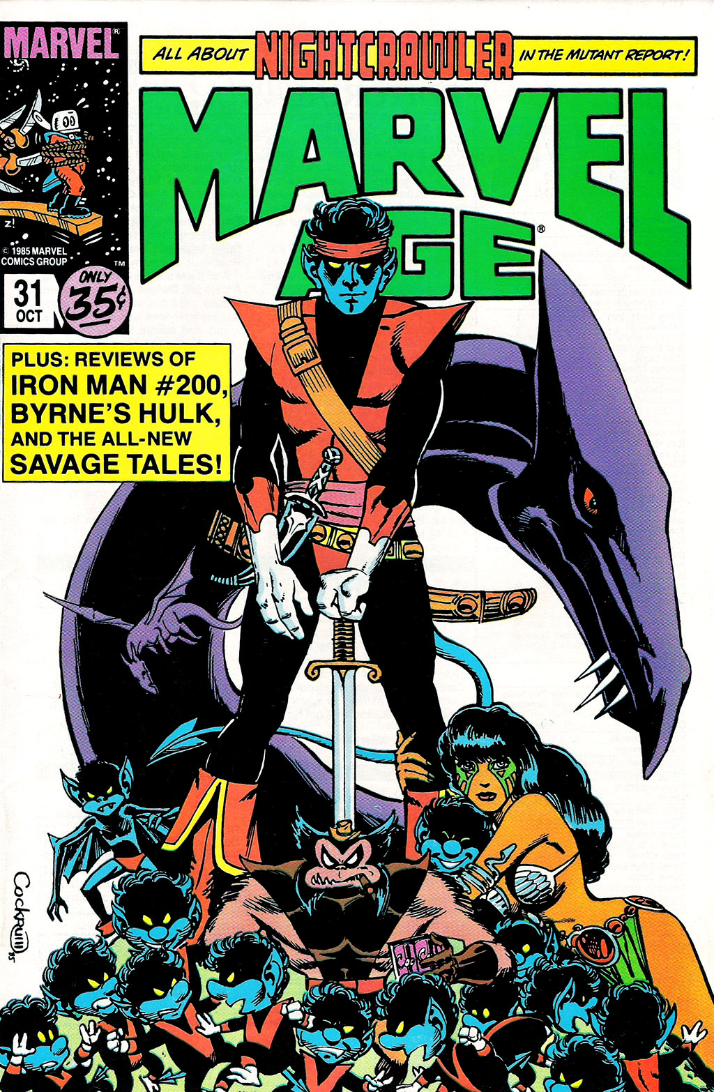 Read online Marvel Age comic -  Issue #31 - 1