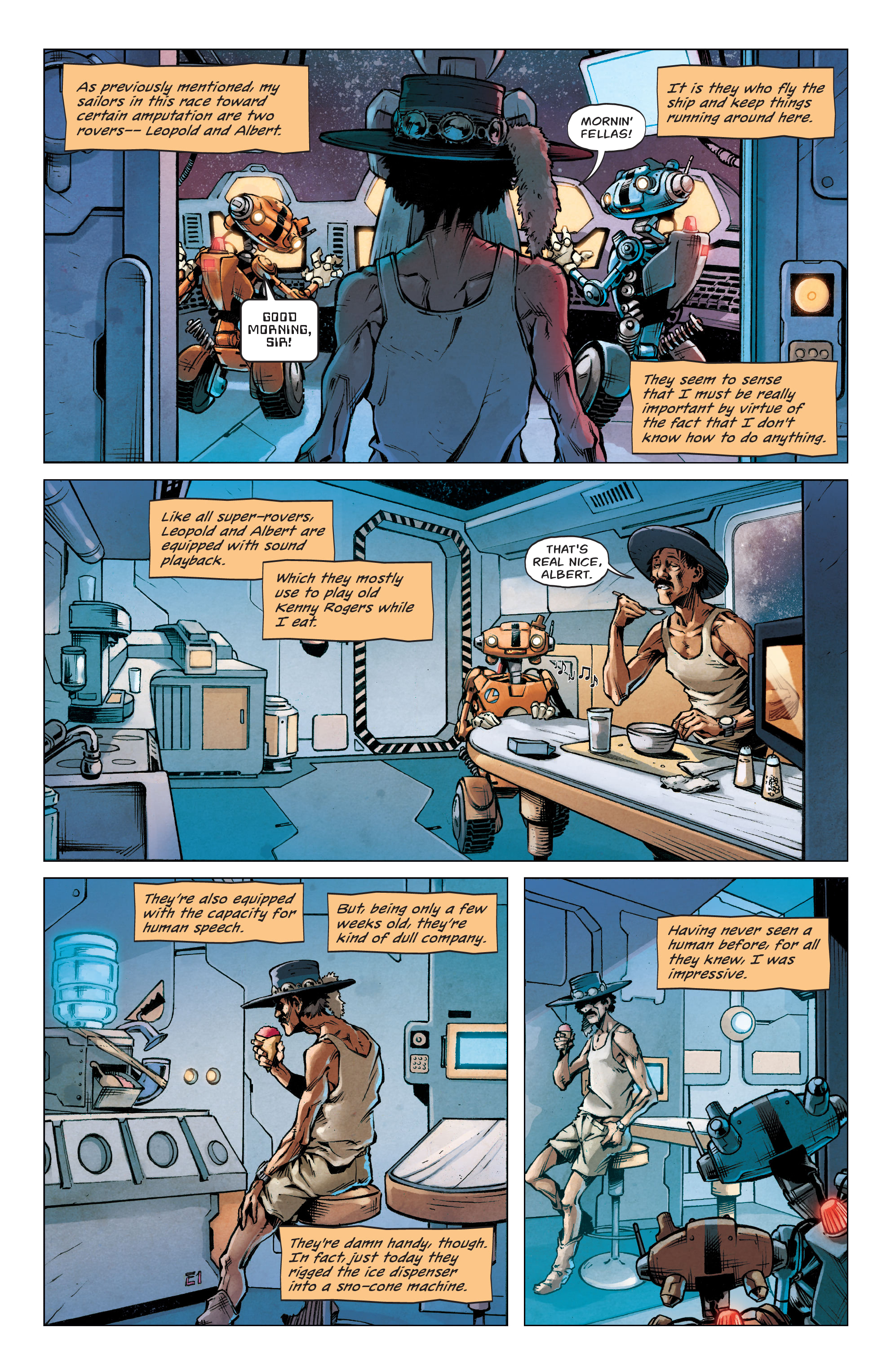 Read online Traveling To Mars comic -  Issue #2 - 8