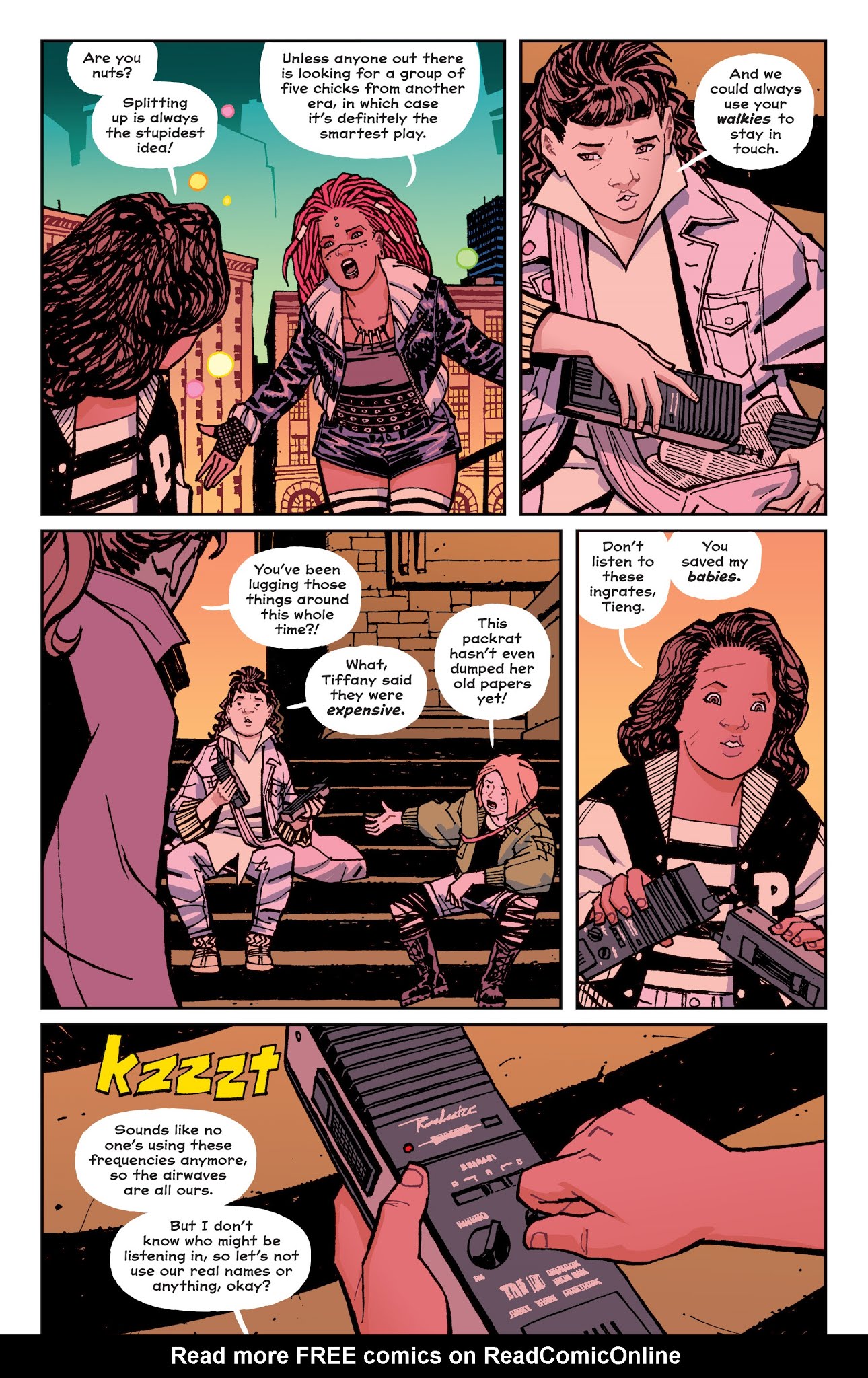 Read online Paper Girls comic -  Issue #22 - 19