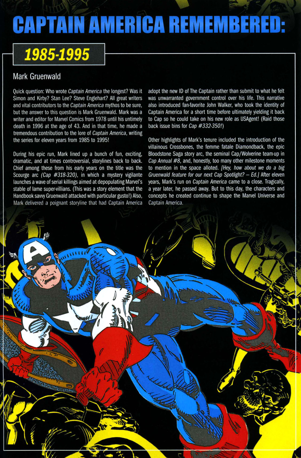 Read online Marvel Spotlight: Captain America Remembered comic -  Issue # Full - 28