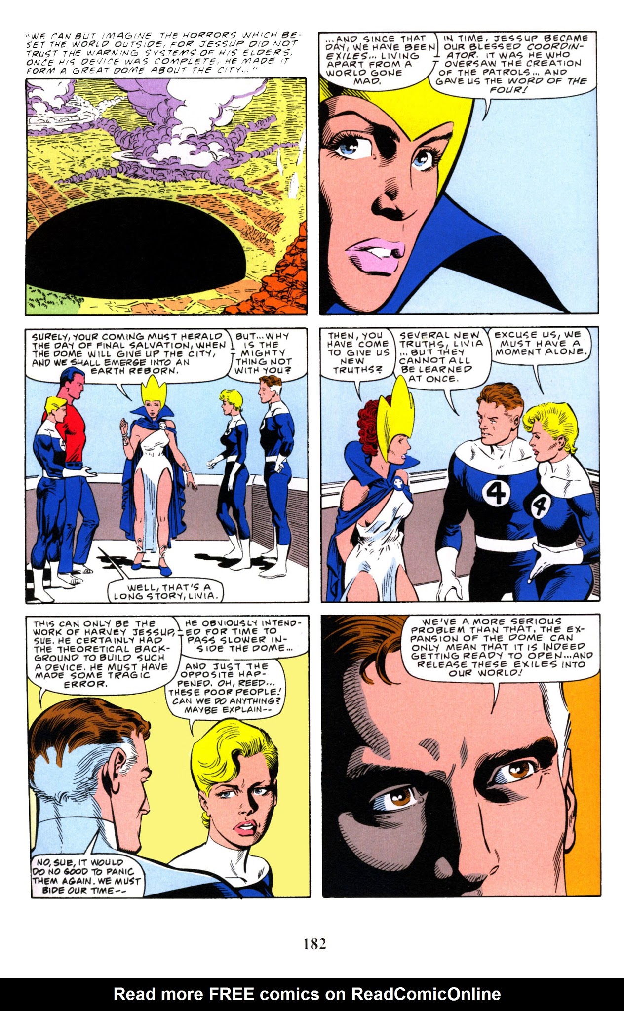 Read online Fantastic Four Visionaries: John Byrne comic -  Issue # TPB 8 - 182