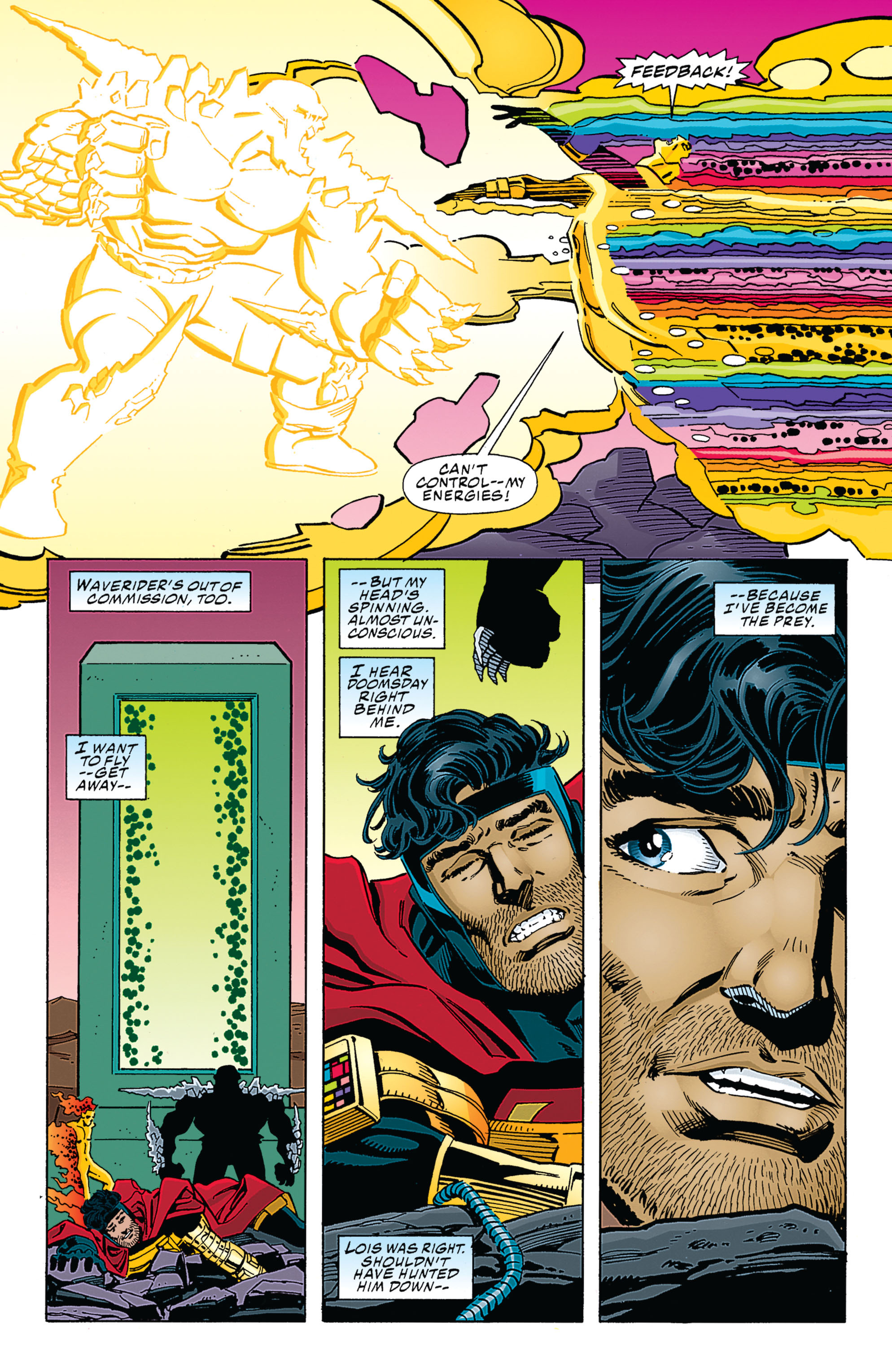 Read online Superman/Doomsday: Hunter/Prey comic -  Issue #3 - 34