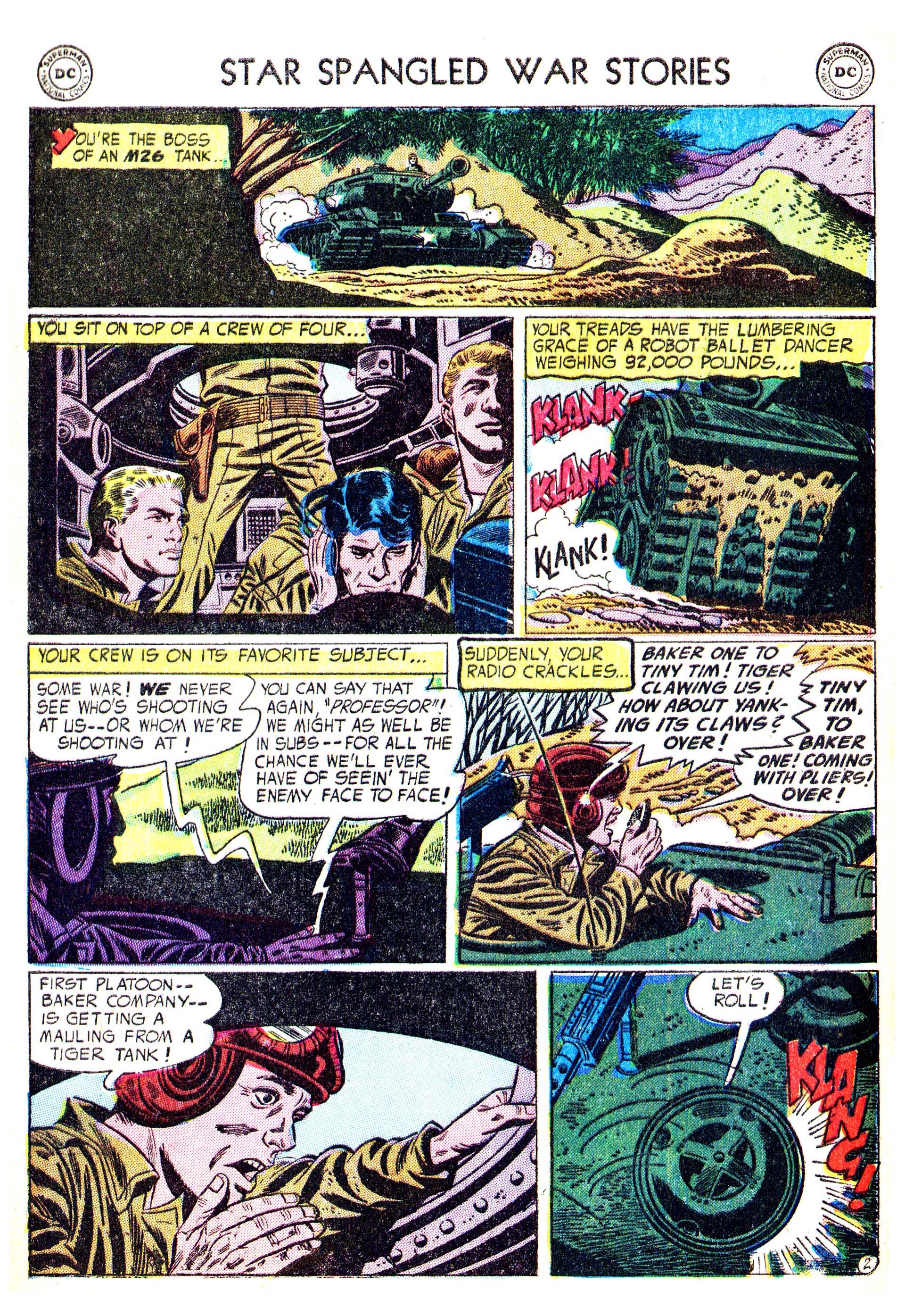 Read online Star Spangled War Stories (1952) comic -  Issue #28 - 4