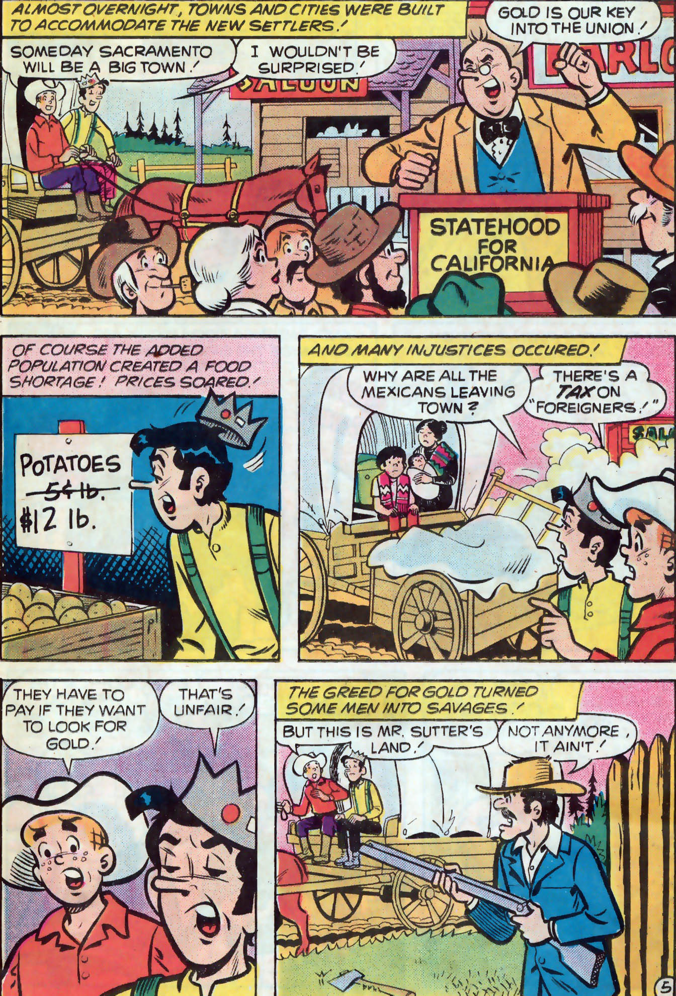 Read online Archie's TV Laugh-Out comic -  Issue #42 - 6