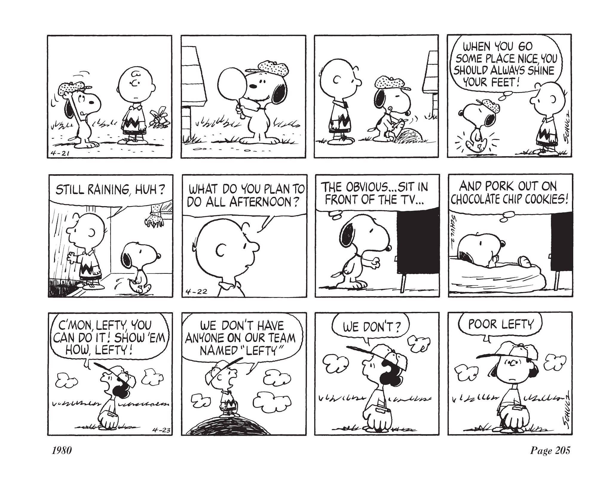 Read online The Complete Peanuts comic -  Issue # TPB 15 - 219