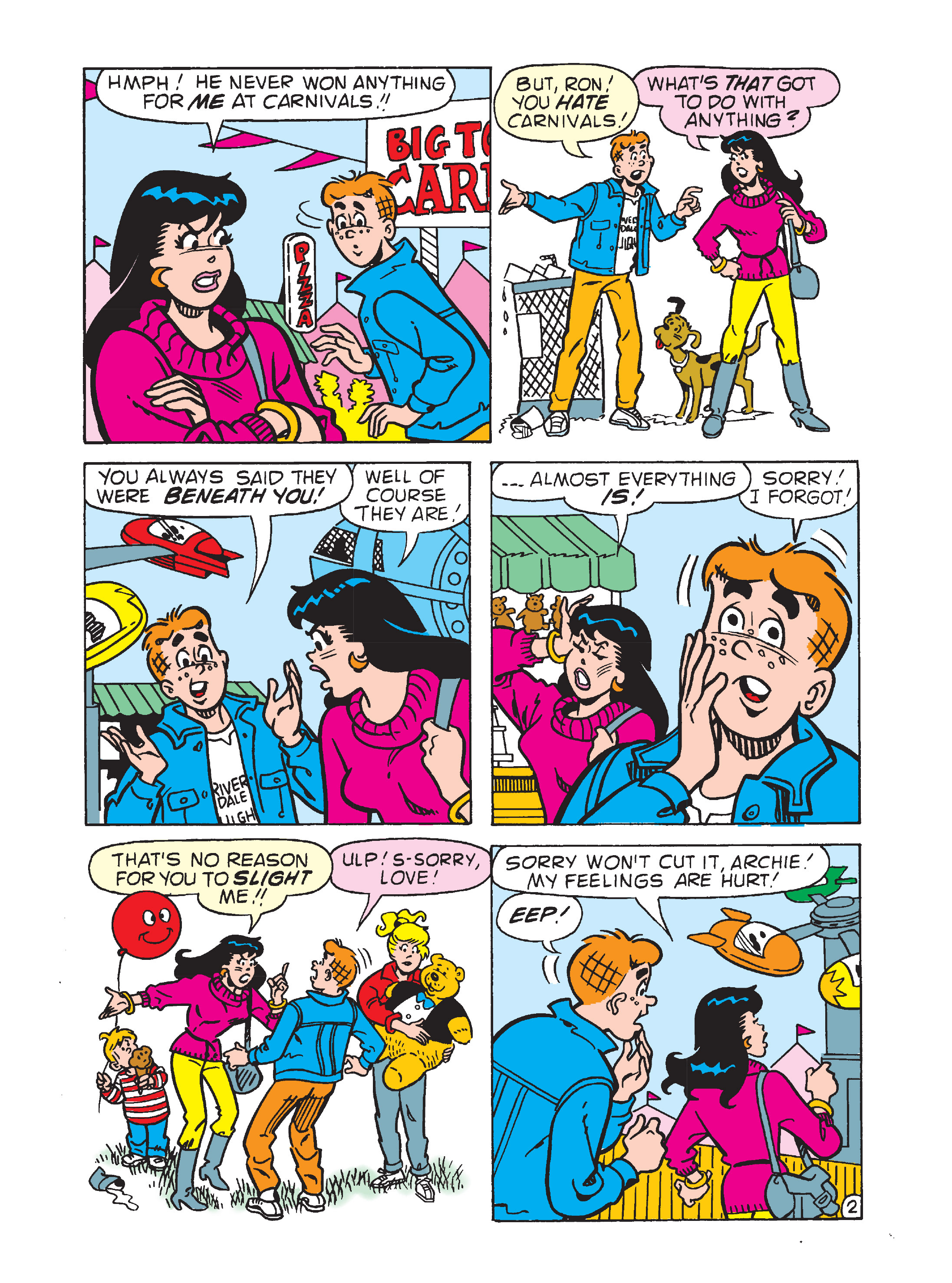 Read online Archie's Funhouse Double Digest comic -  Issue #6 - 205