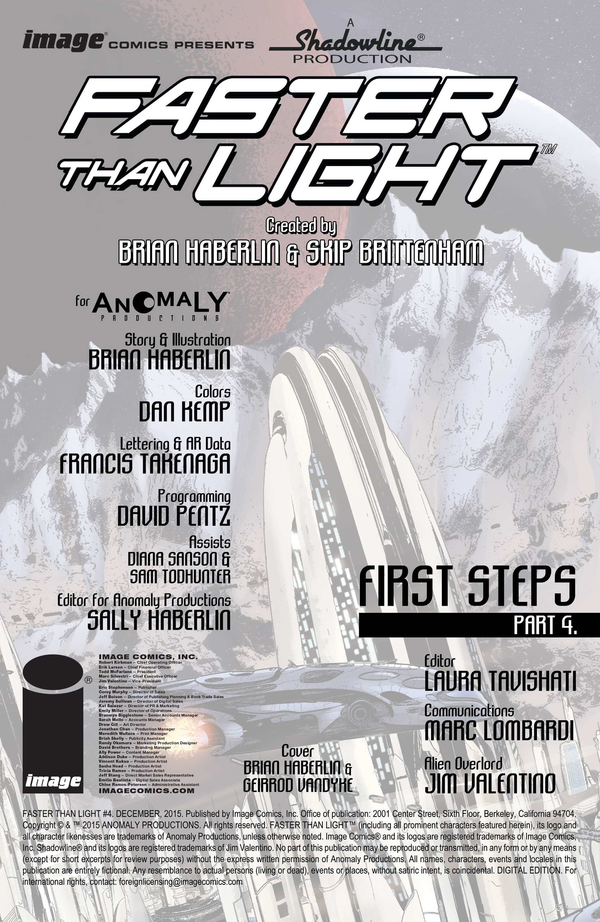 Read online Faster than Light comic -  Issue #4 - 2