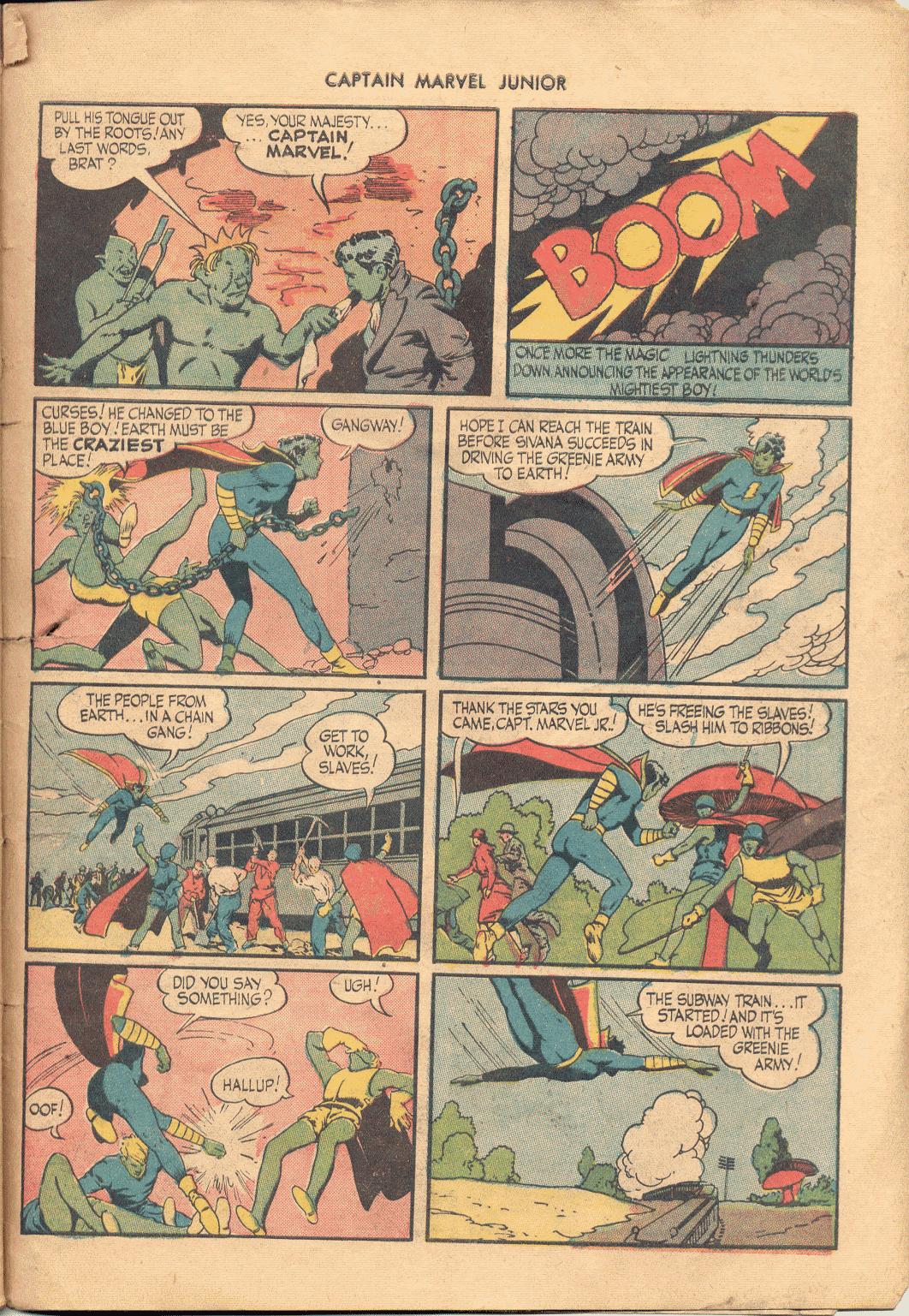 Read online Captain Marvel, Jr. comic -  Issue #29 - 30