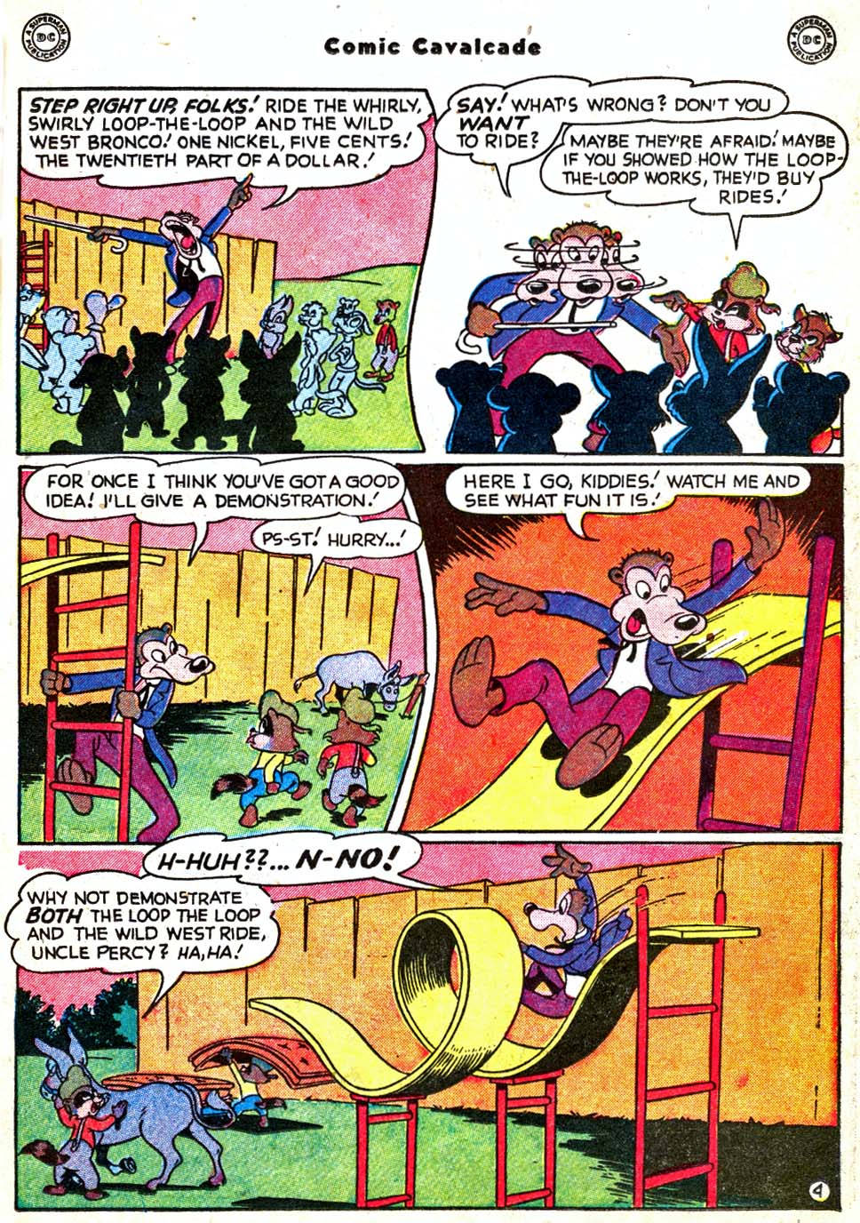 Read online Comic Cavalcade comic -  Issue #31 - 21