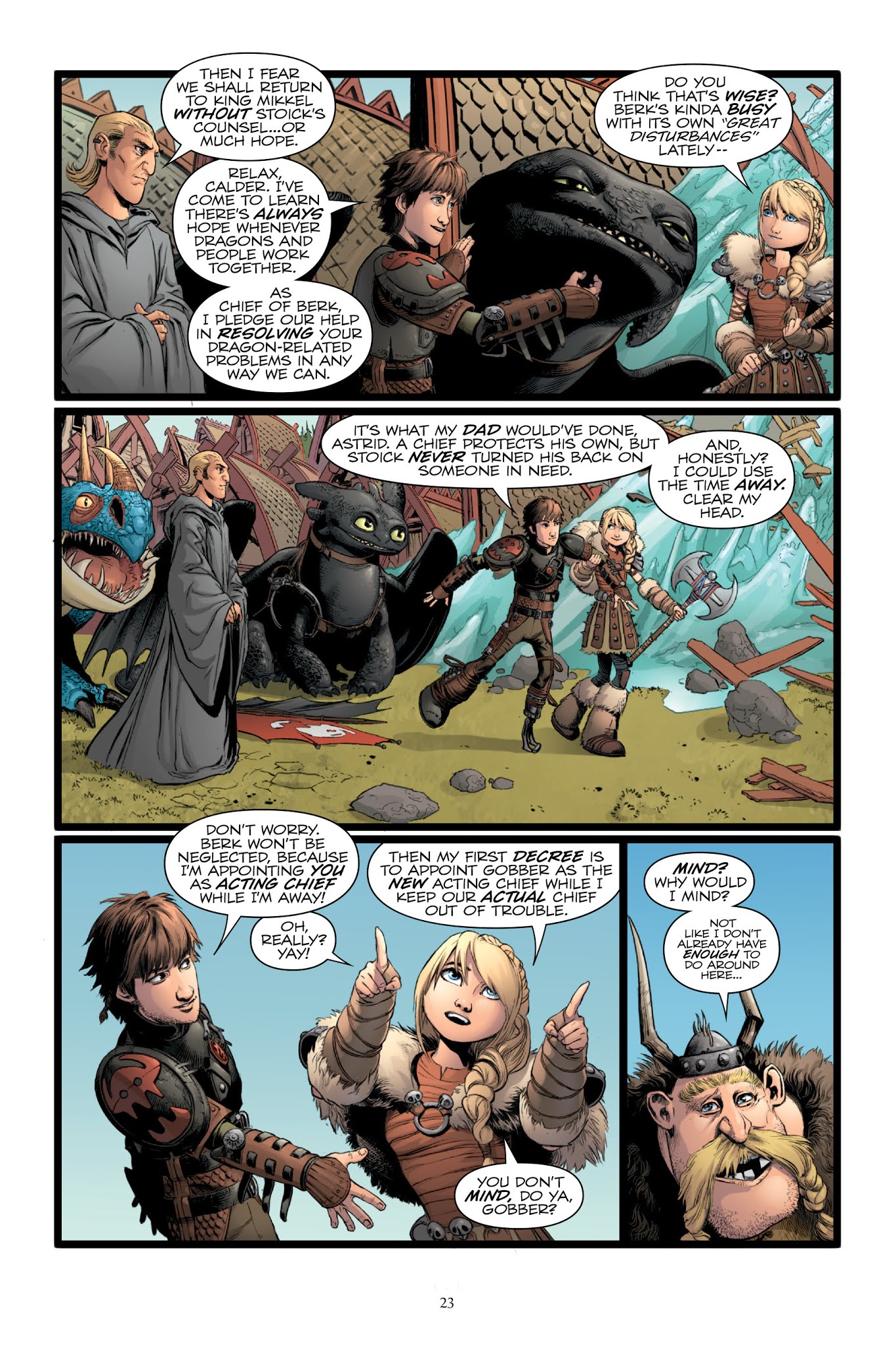 Read online How To Train Your Dragon: The Serpent's Heir comic -  Issue # TPB - 24