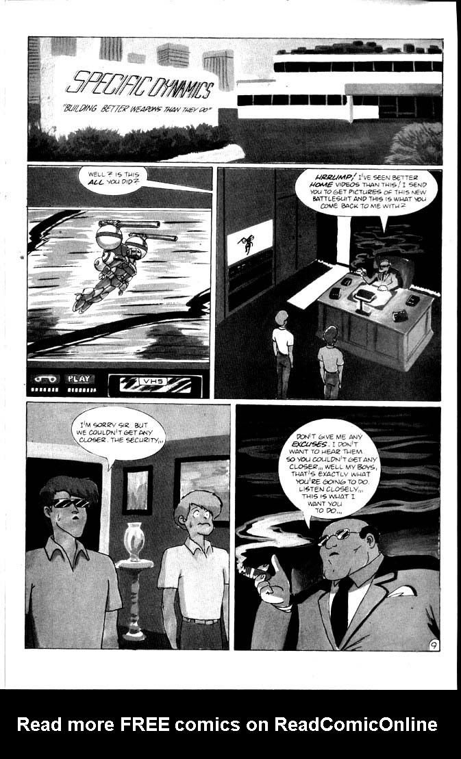 Read online Metal Bikini (1996) comic -  Issue #1 - 11