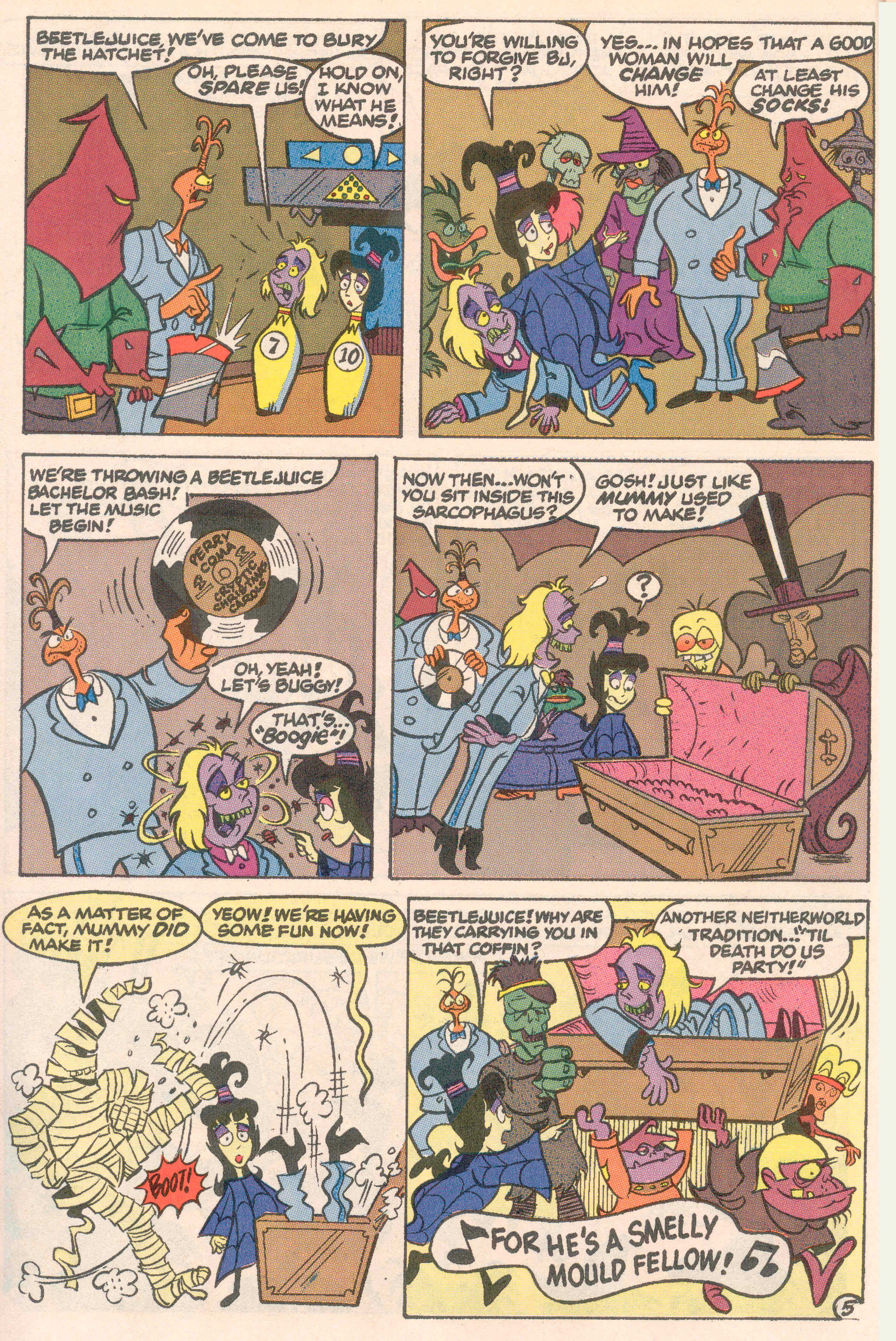 Read online Beetlejuice Horror Day Special comic -  Issue # Full - 8