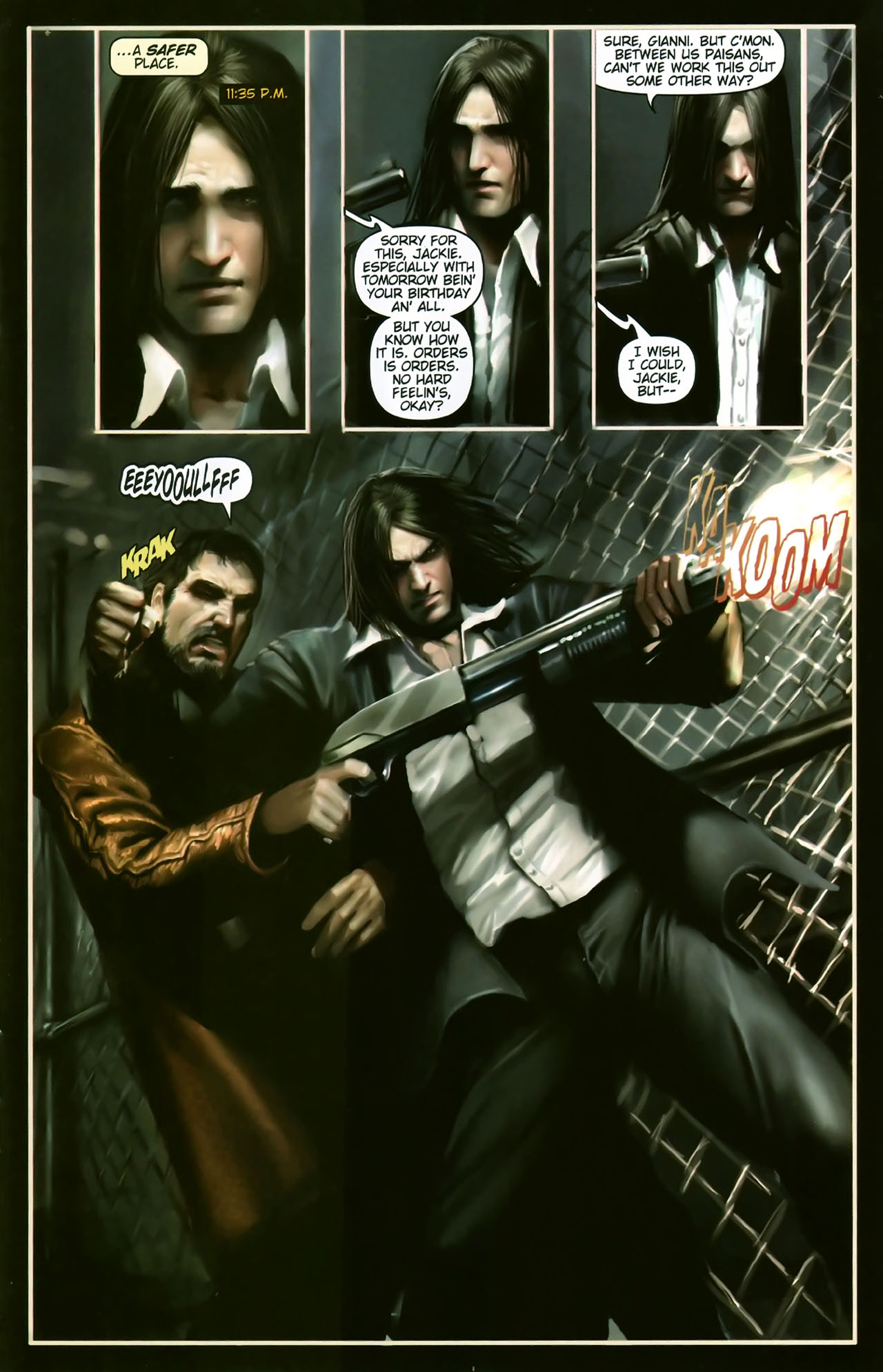 Read online The Darkness: Level comic -  Issue #1 - 5