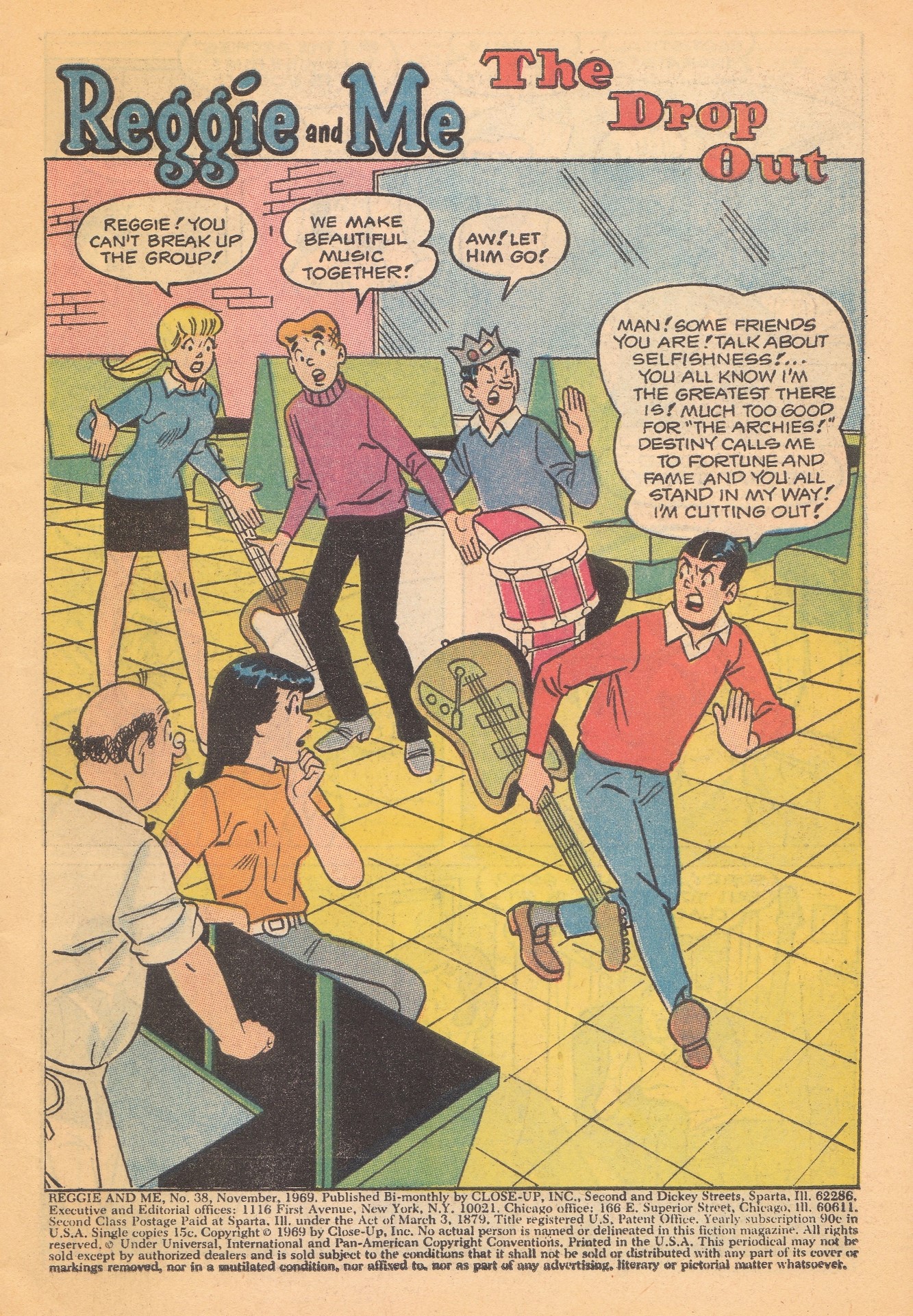Read online Reggie and Me (1966) comic -  Issue #38 - 3