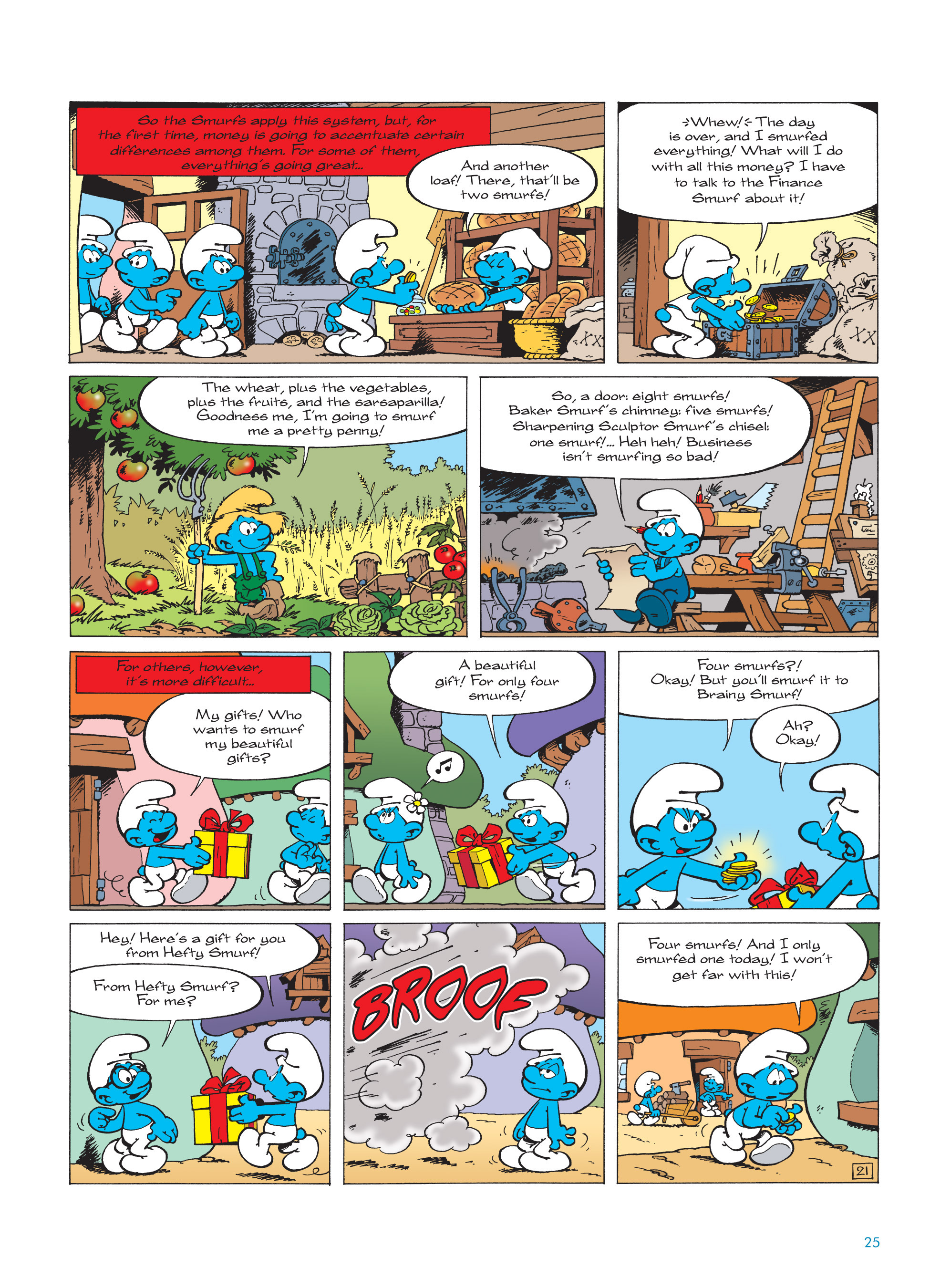 Read online The Smurfs comic -  Issue #18 - 25