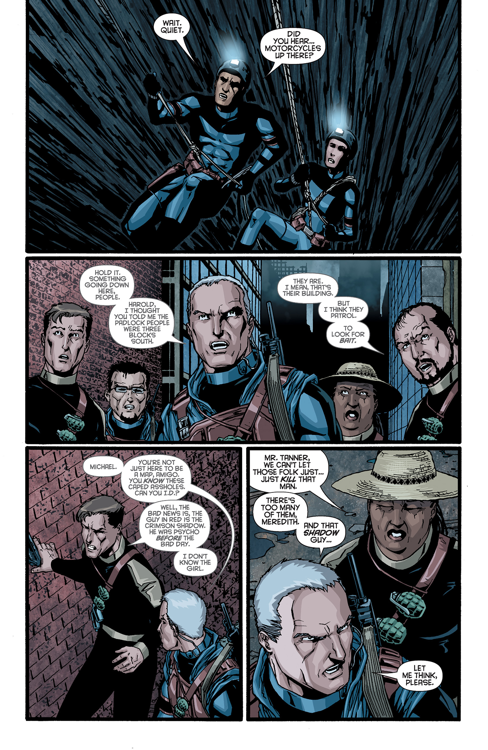 Read online Leaving Megalopolis: Surviving Megalopolis comic -  Issue #4 - 9