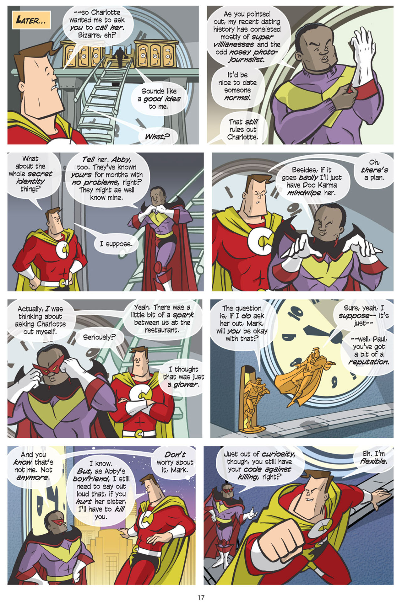 Read online Love and Capes comic -  Issue #3 - 18