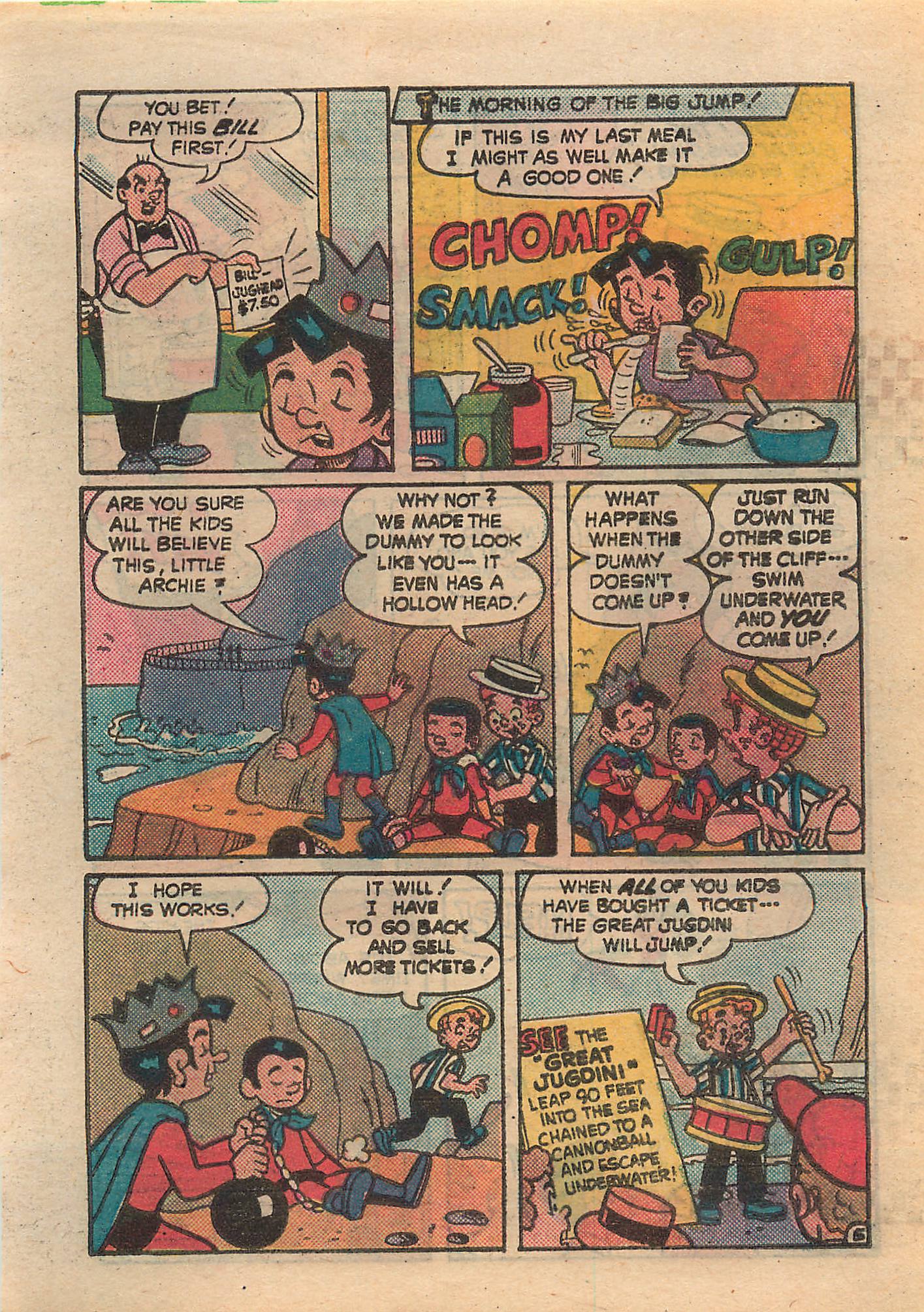 Read online Little Archie Comics Digest Magazine comic -  Issue #7 - 34