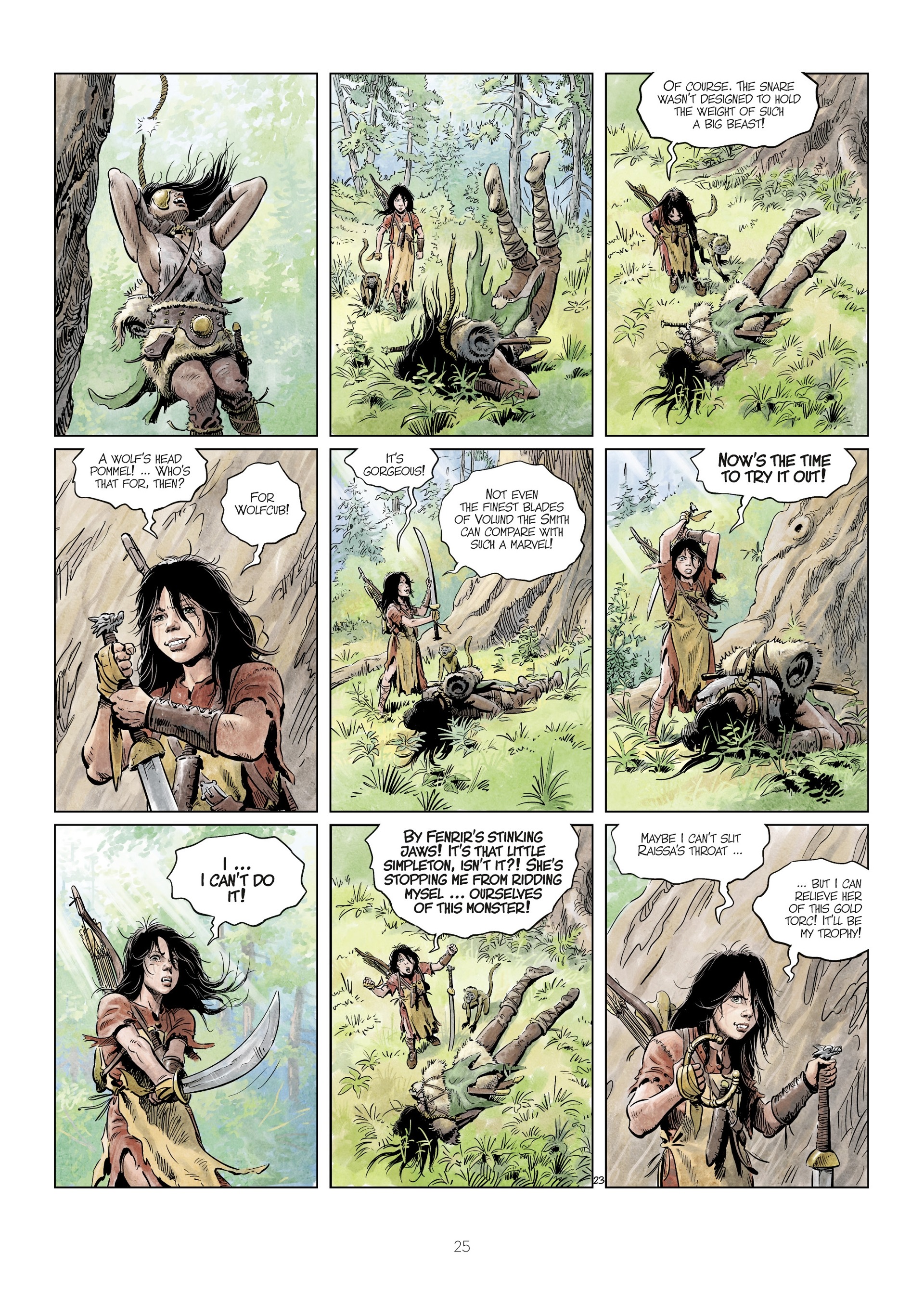Read online The World of Thorgal: Wolfcub comic -  Issue #5 - 27