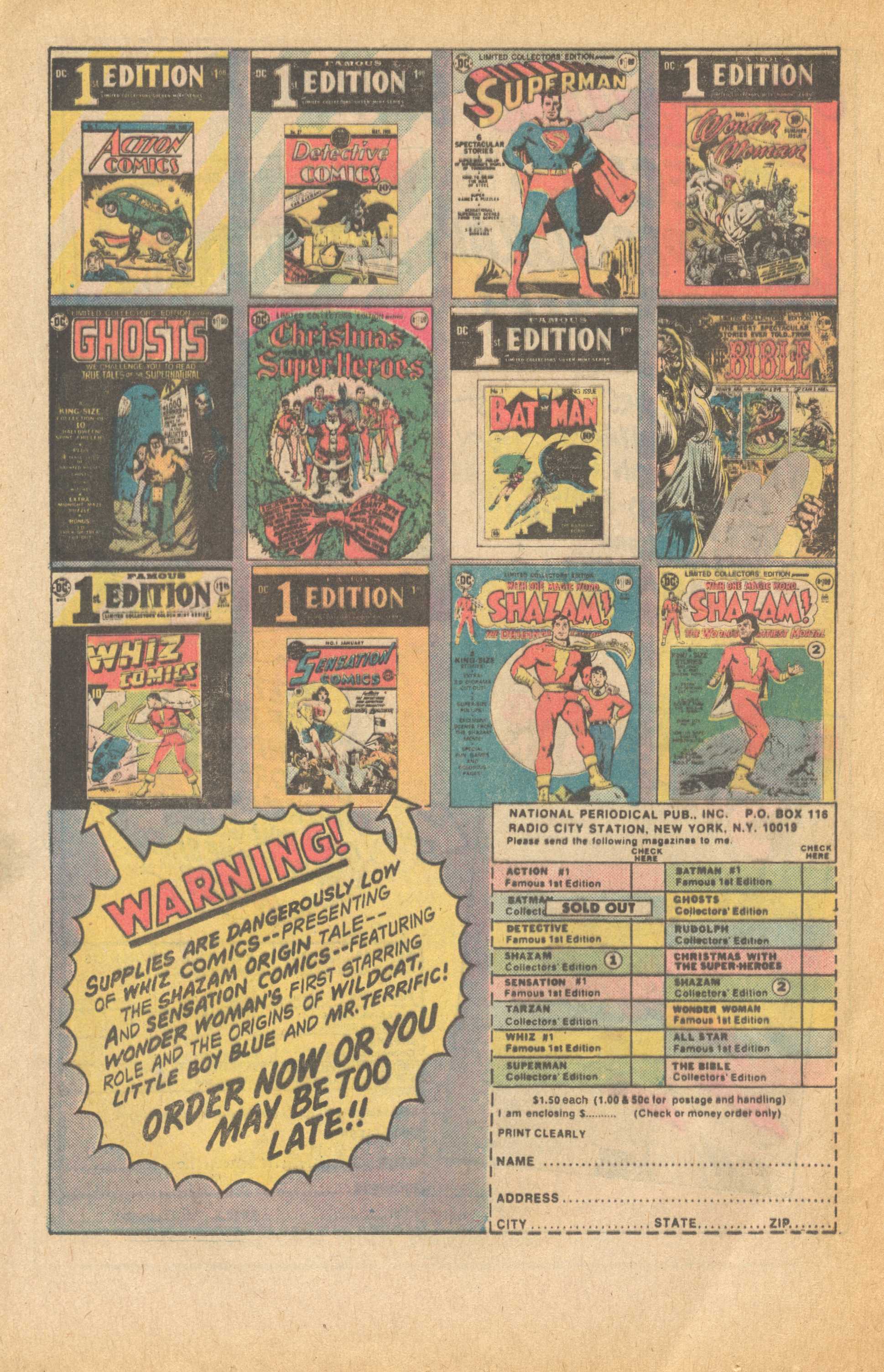 Read online Weird Mystery Tales comic -  Issue #23 - 20