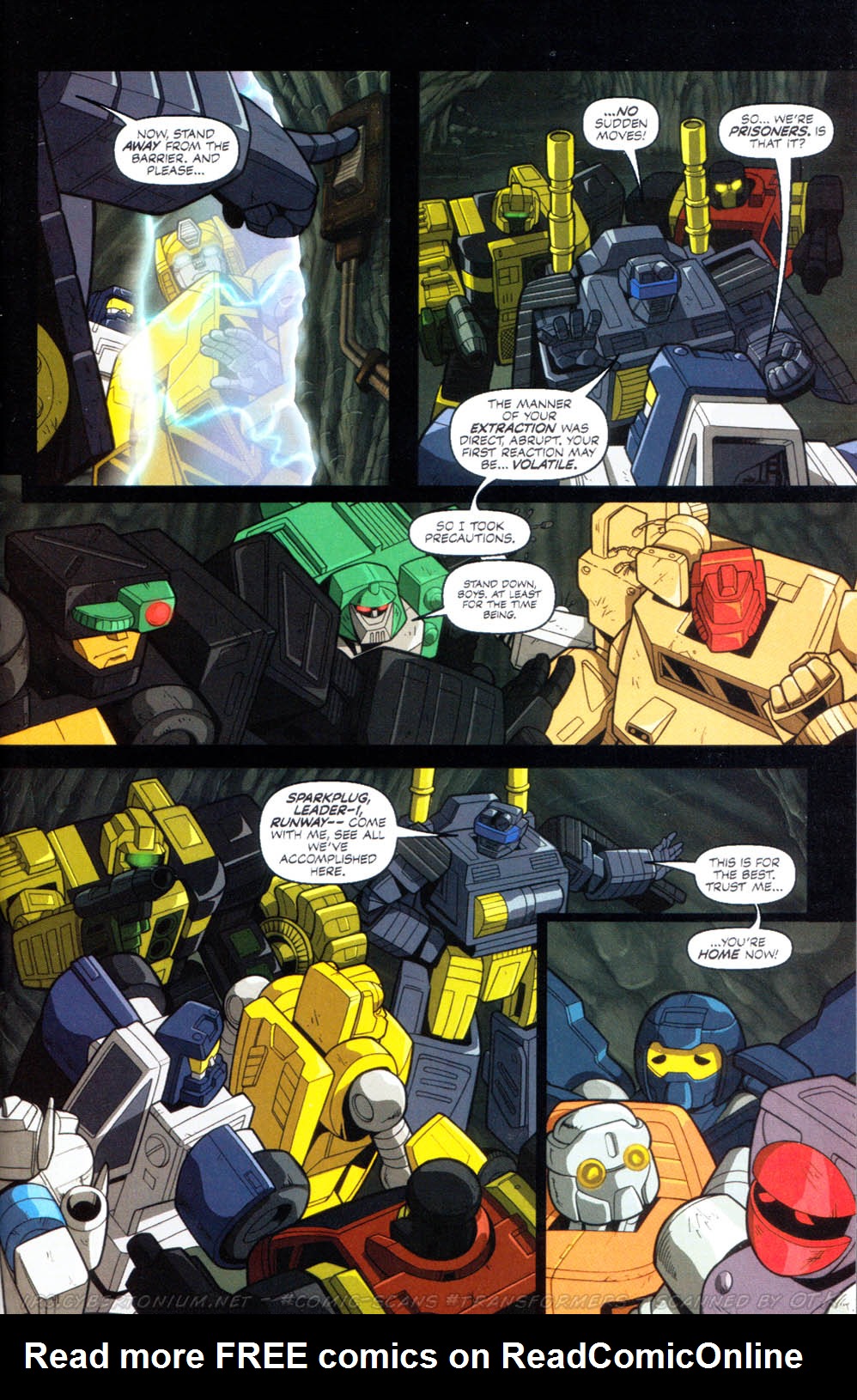 Read online Transformers Armada comic -  Issue #9 - 9