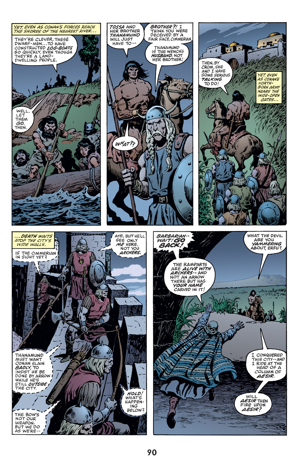 Read online The Chronicles of Conan comic -  Issue # TPB 14 (Part 1) - 90