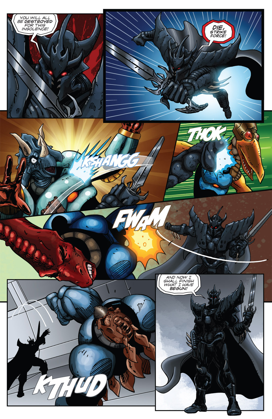 Read online Jurassic StrikeForce 5 comic -  Issue # _TPB - 109