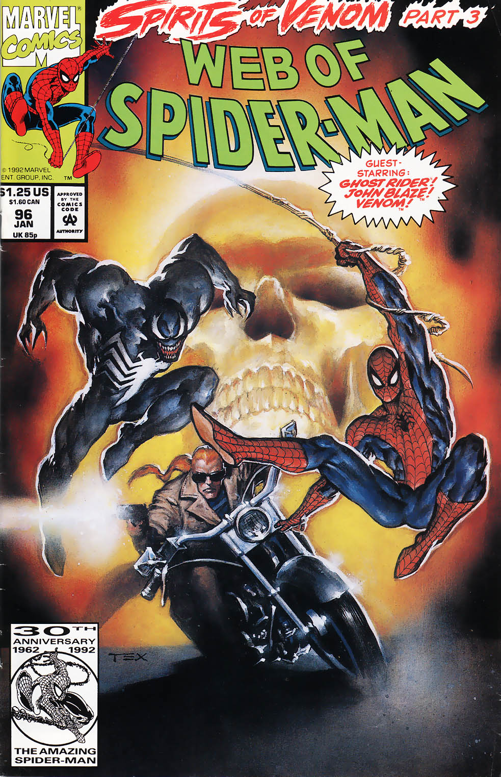 Web of Spider-Man (1985) Issue #96 #106 - English 1