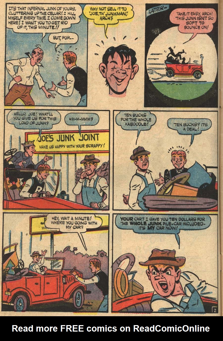 Read online Pep Comics comic -  Issue #55 - 5