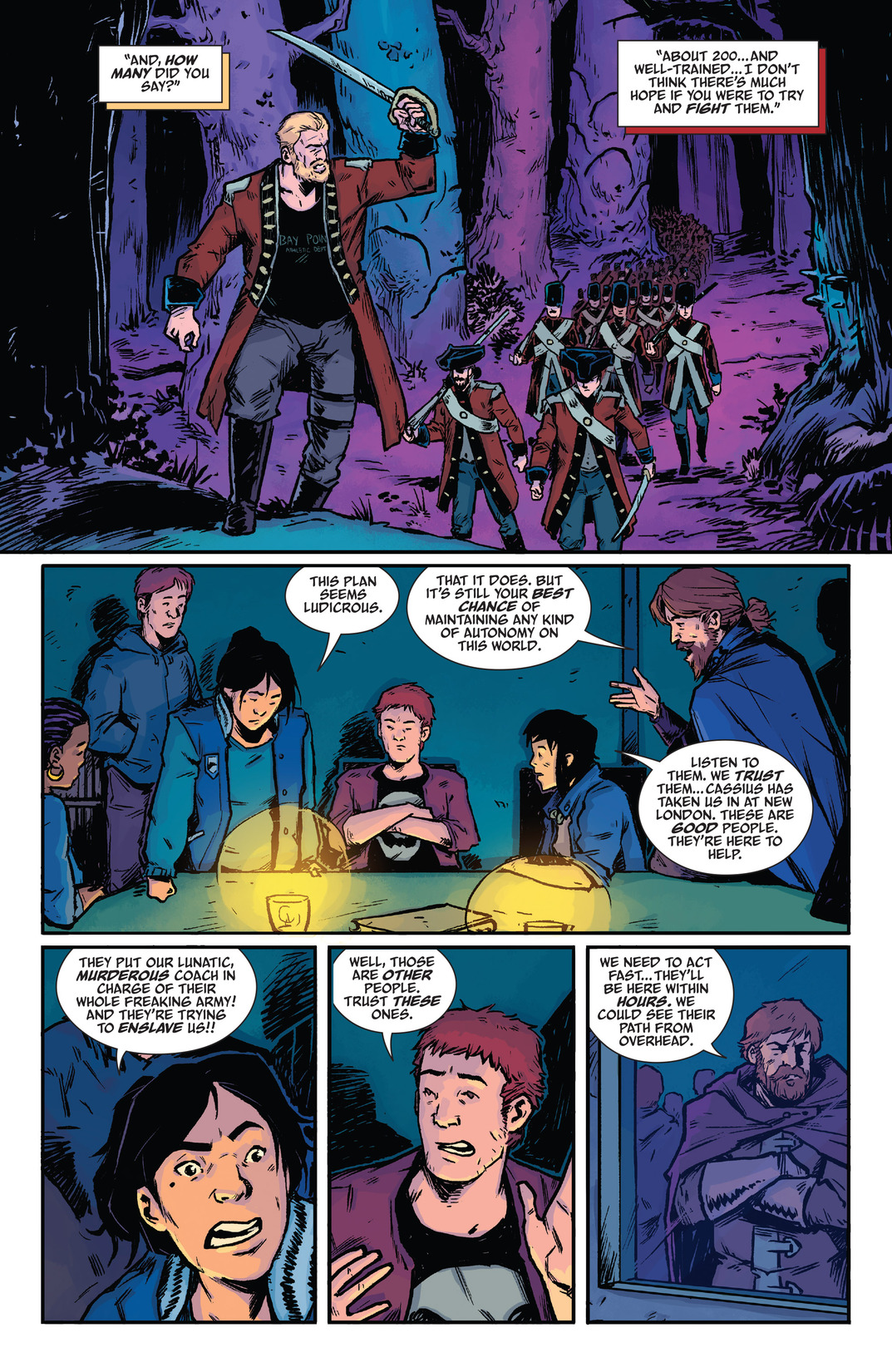 Read online The Woods comic -  Issue #11 - 19