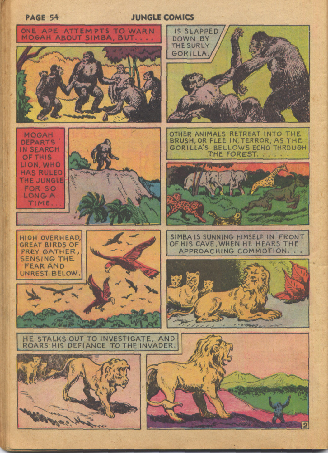 Read online Jungle Comics comic -  Issue #10 - 55