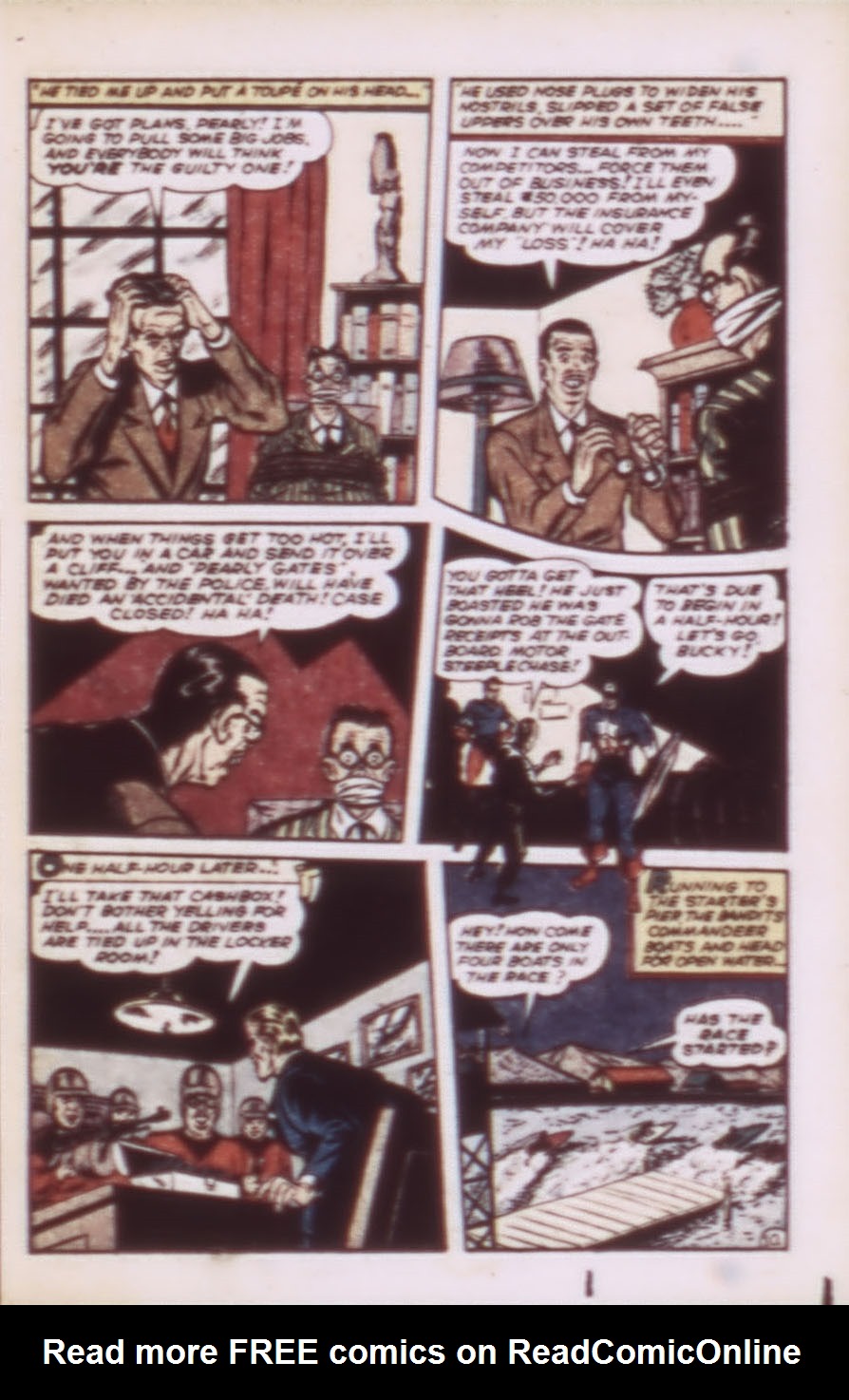 Read online Captain America Comics comic -  Issue #58 - 23