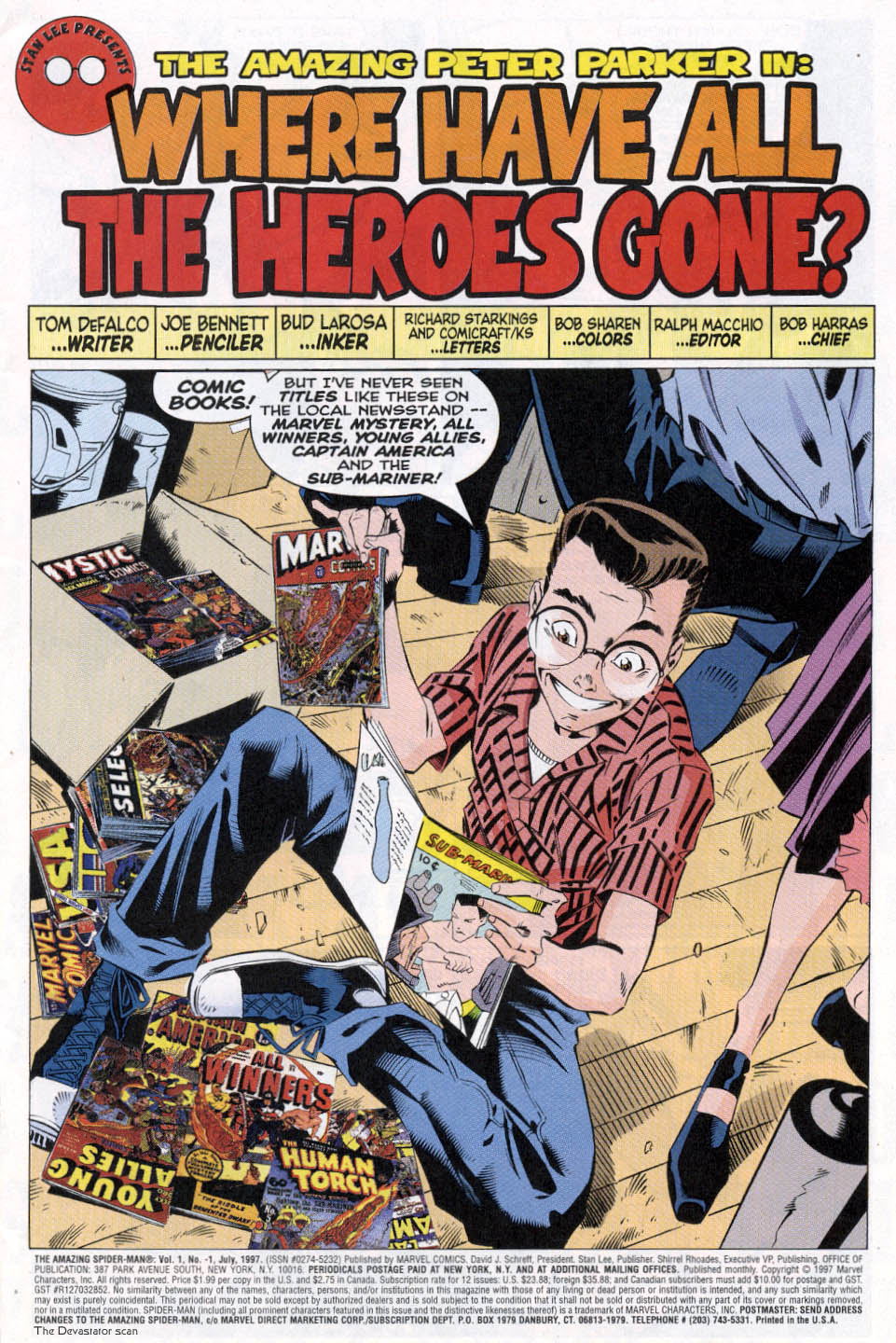 Read online The Amazing Spider-Man (1963) comic -  Issue #-1 - 4