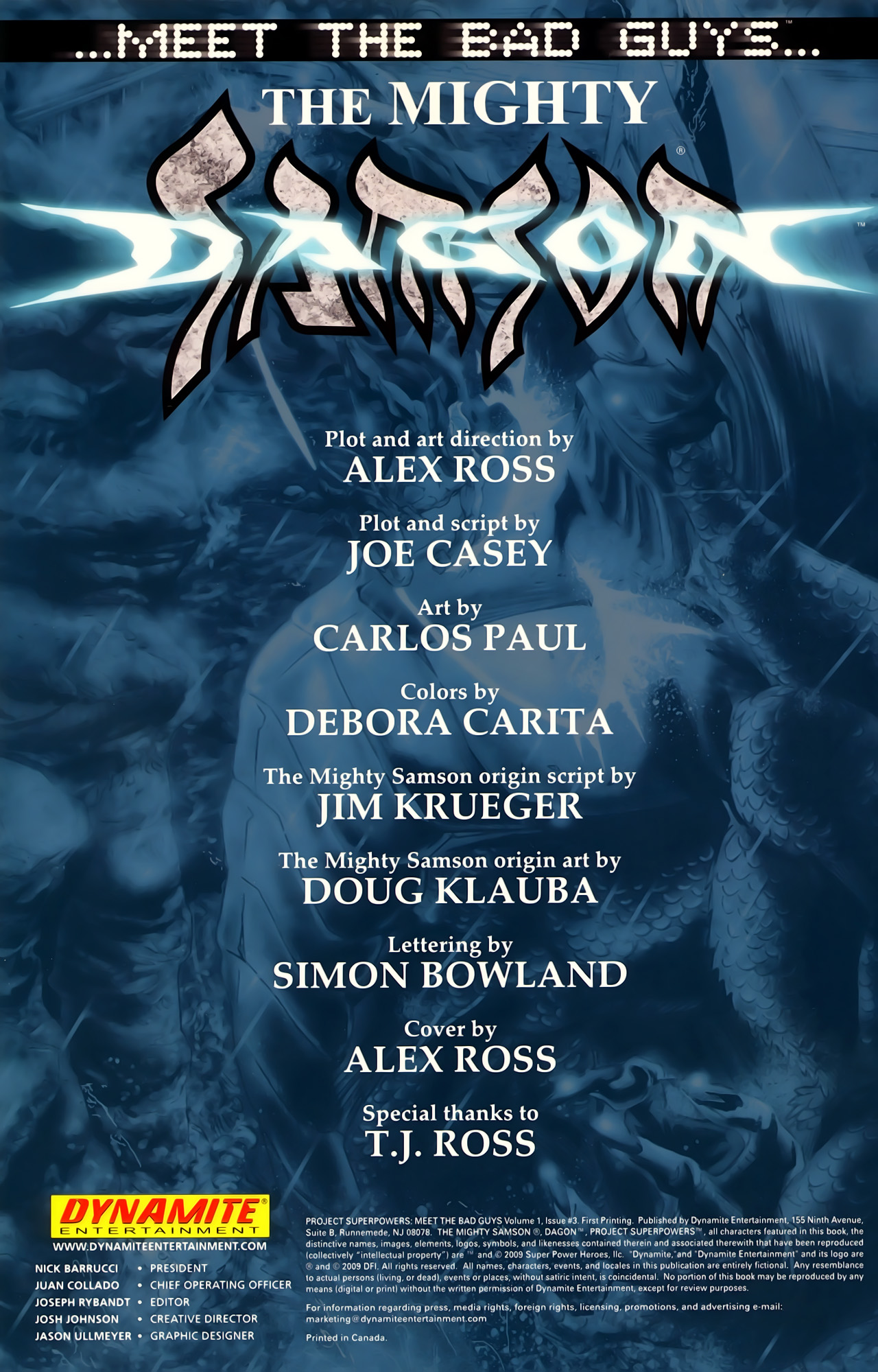 Read online Project Superpowers: Meet the Bad Guys comic -  Issue #3 - 3