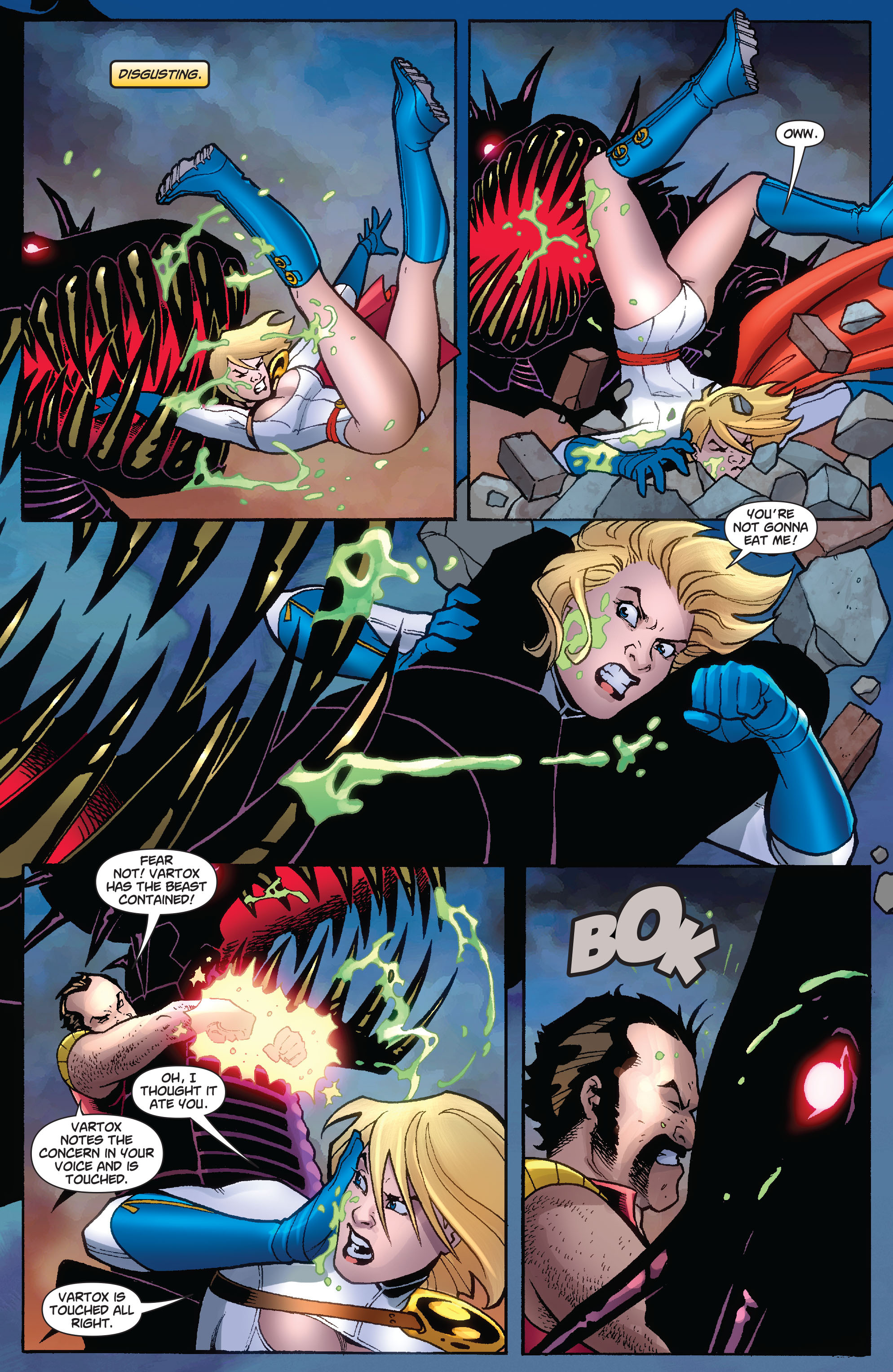 Read online Power Girl (2009) comic -  Issue #7 - 18