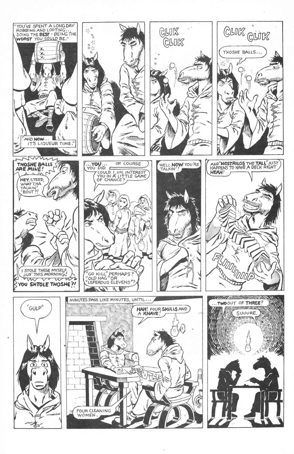 Read online Equine, The Uncivilized comic -  Issue #1 - 12
