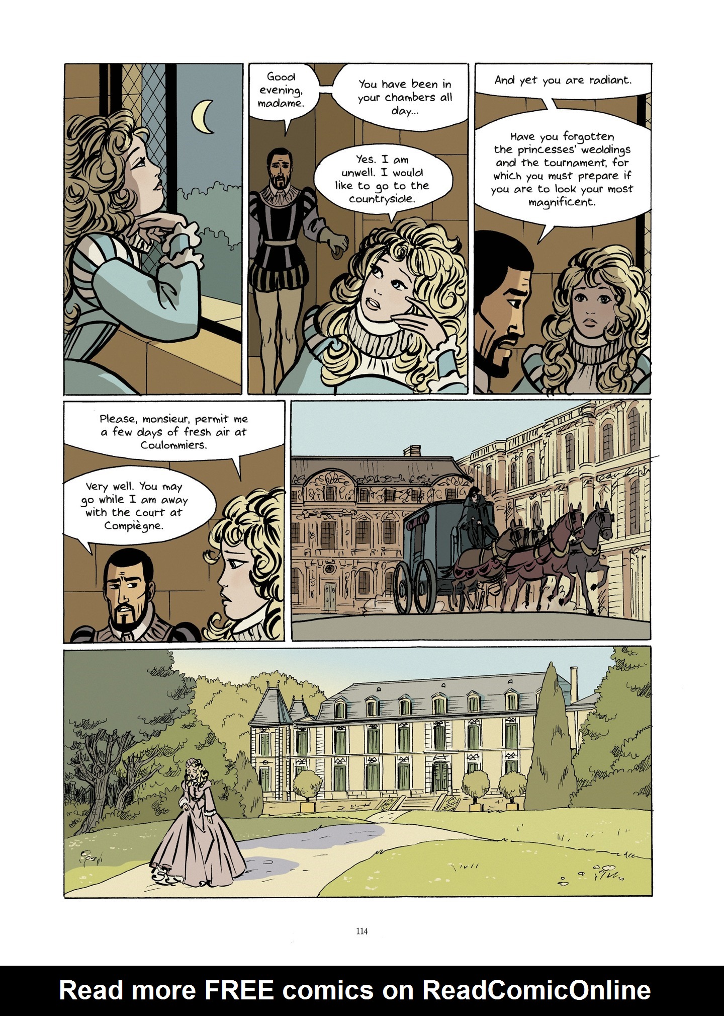 Read online The Princess of Clèves comic -  Issue # TPB (Part 1) - 106