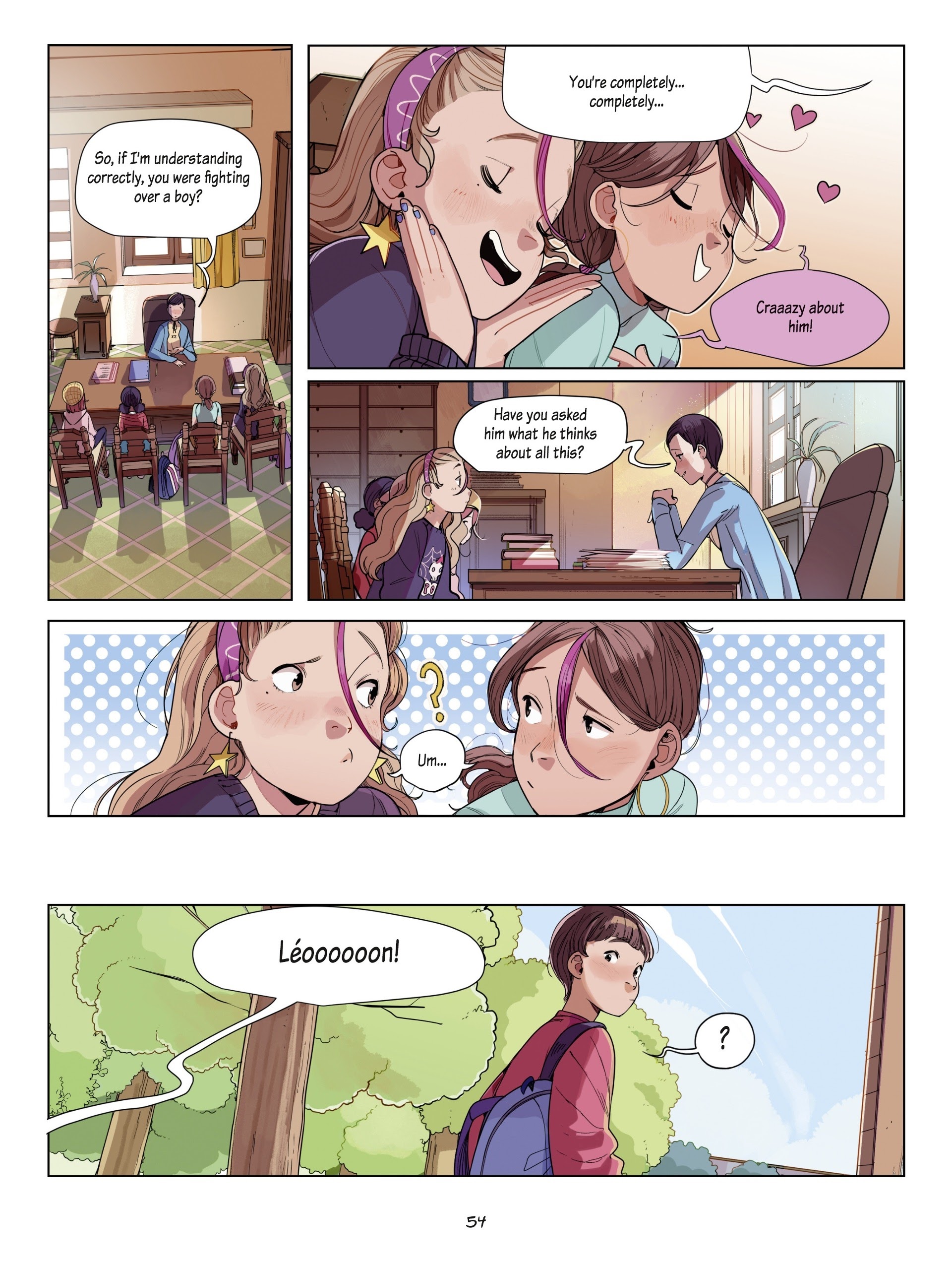 Read online School of Love comic -  Issue #1 - 54
