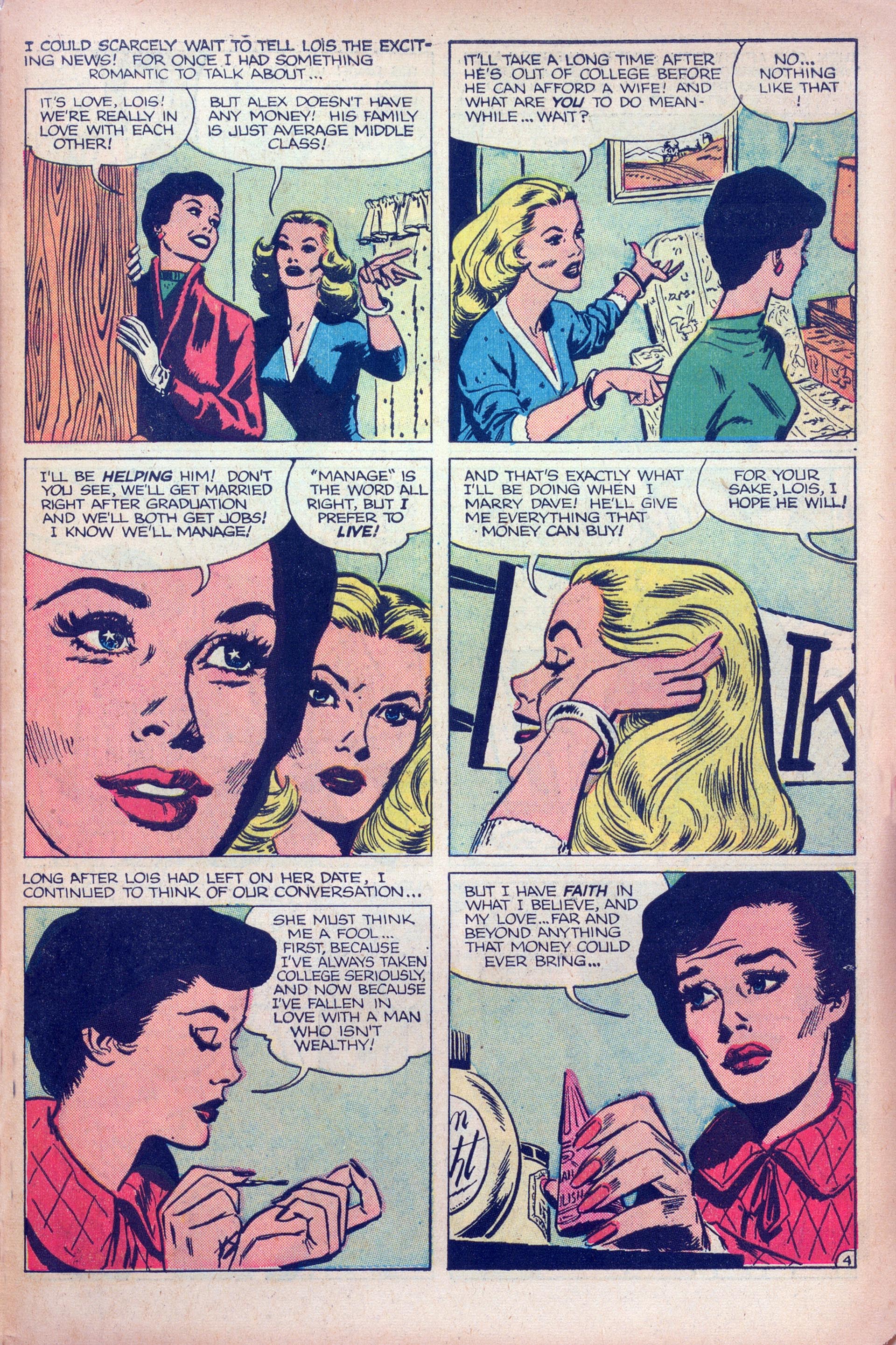 Read online Love Romances comic -  Issue #77 - 31