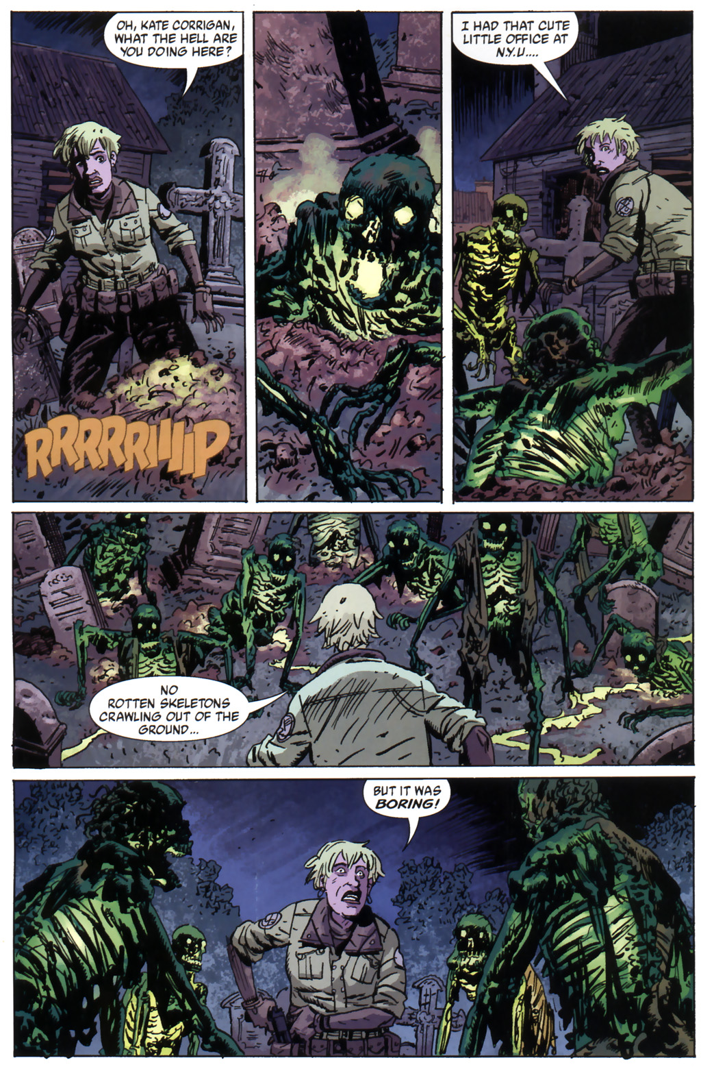 Read online B.P.R.D., Plague of Frogs comic -  Issue #3 - 22