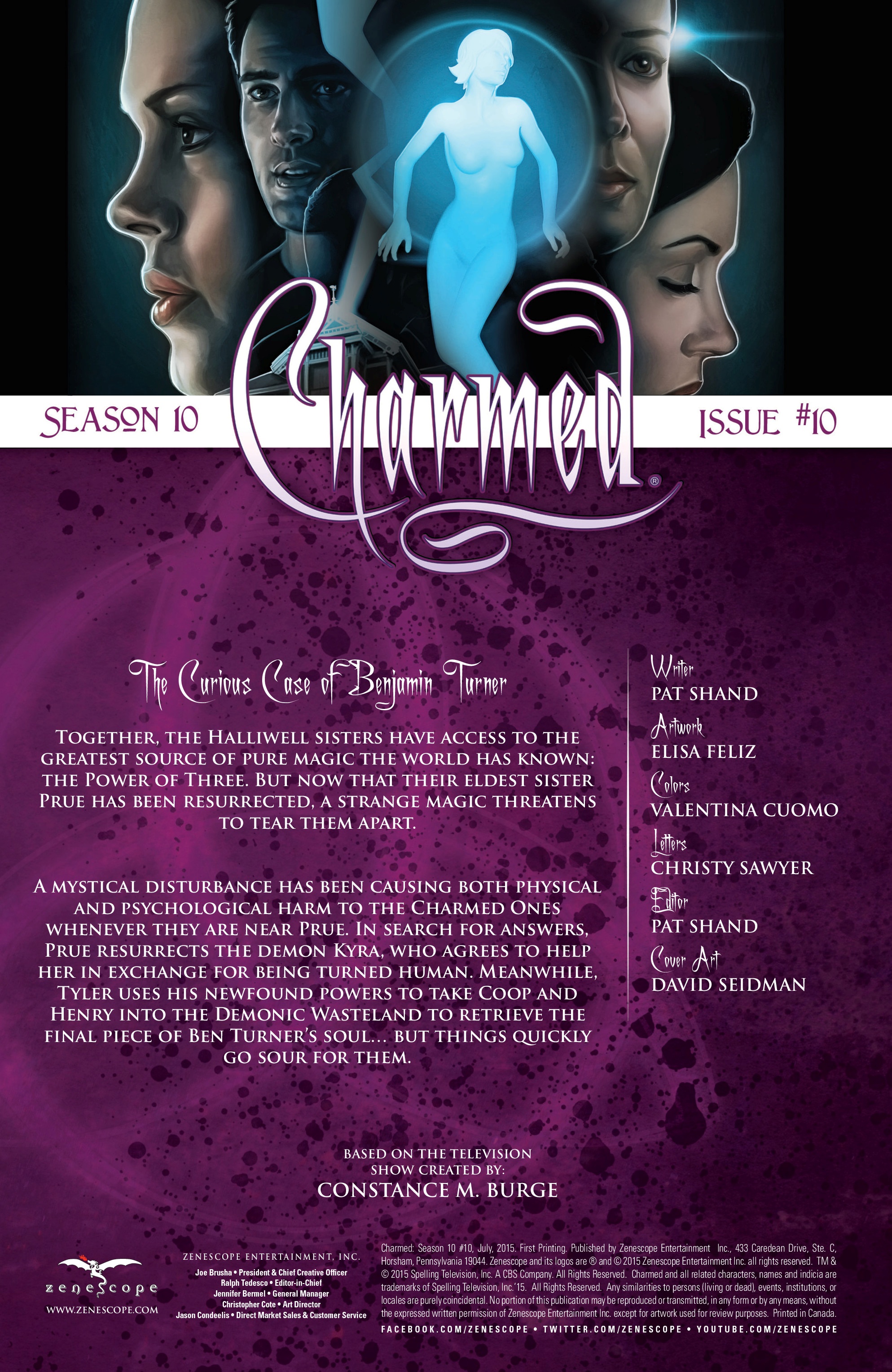 Read online Charmed Season 10 comic -  Issue #10 - 2