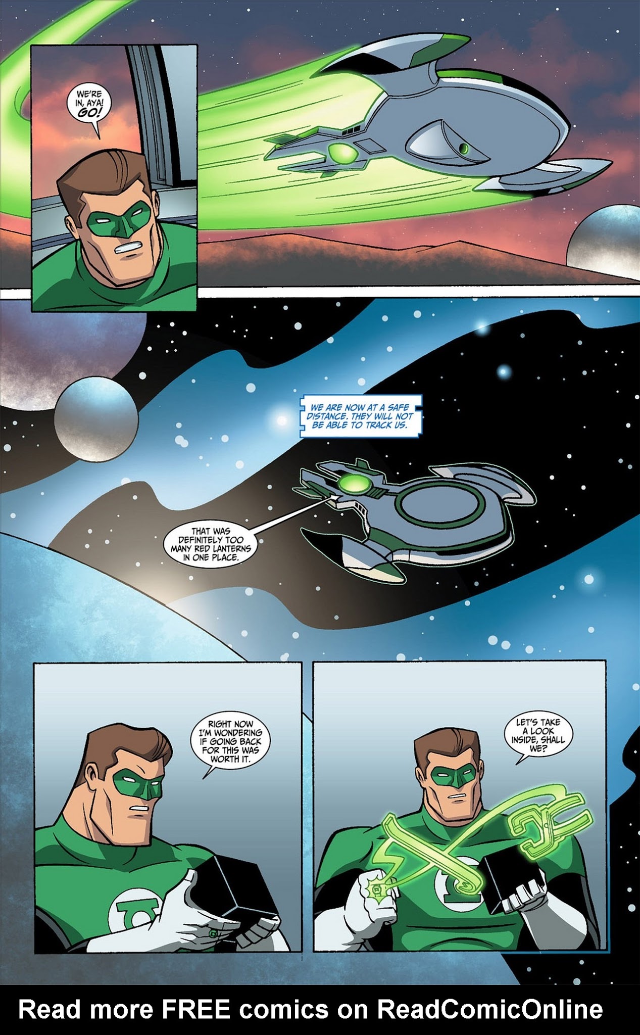 Read online Green Lantern: The Animated Series comic -  Issue #0 - 19