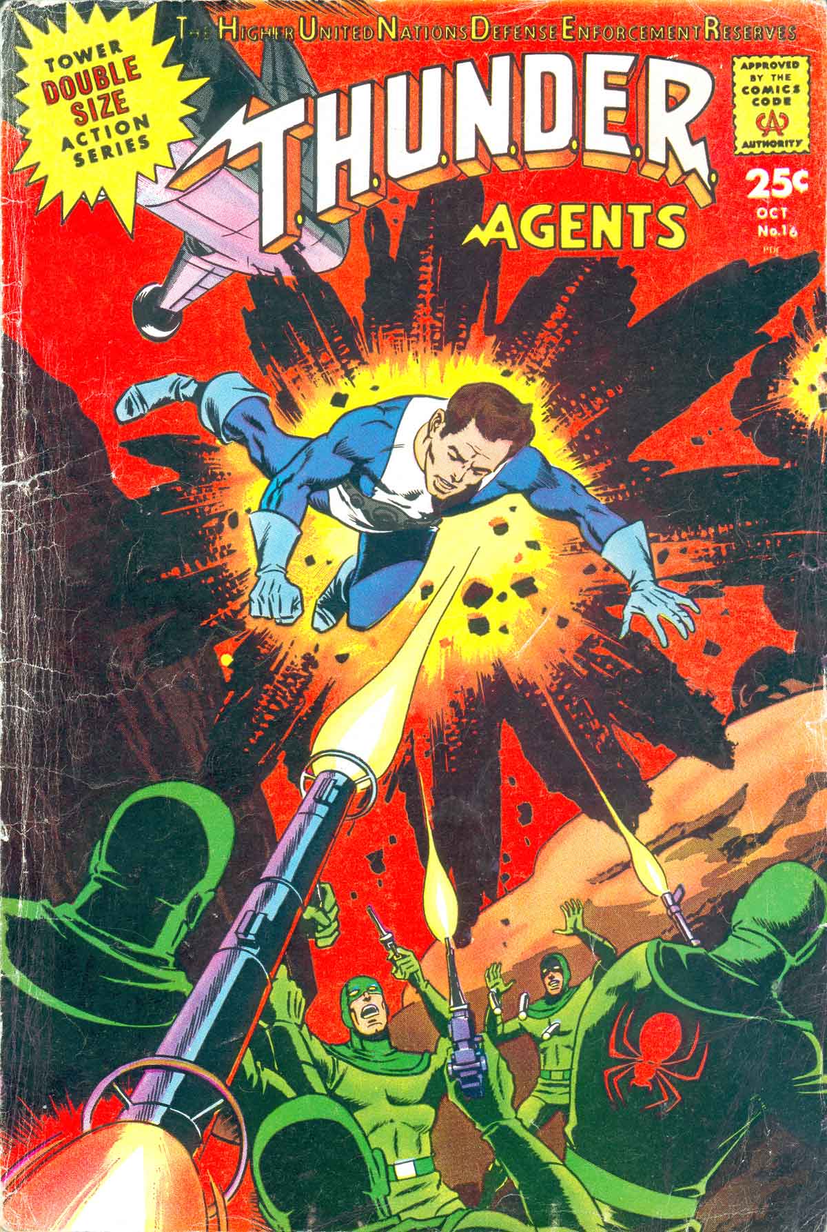 Read online T.H.U.N.D.E.R. Agents (1965) comic -  Issue #16 - 1