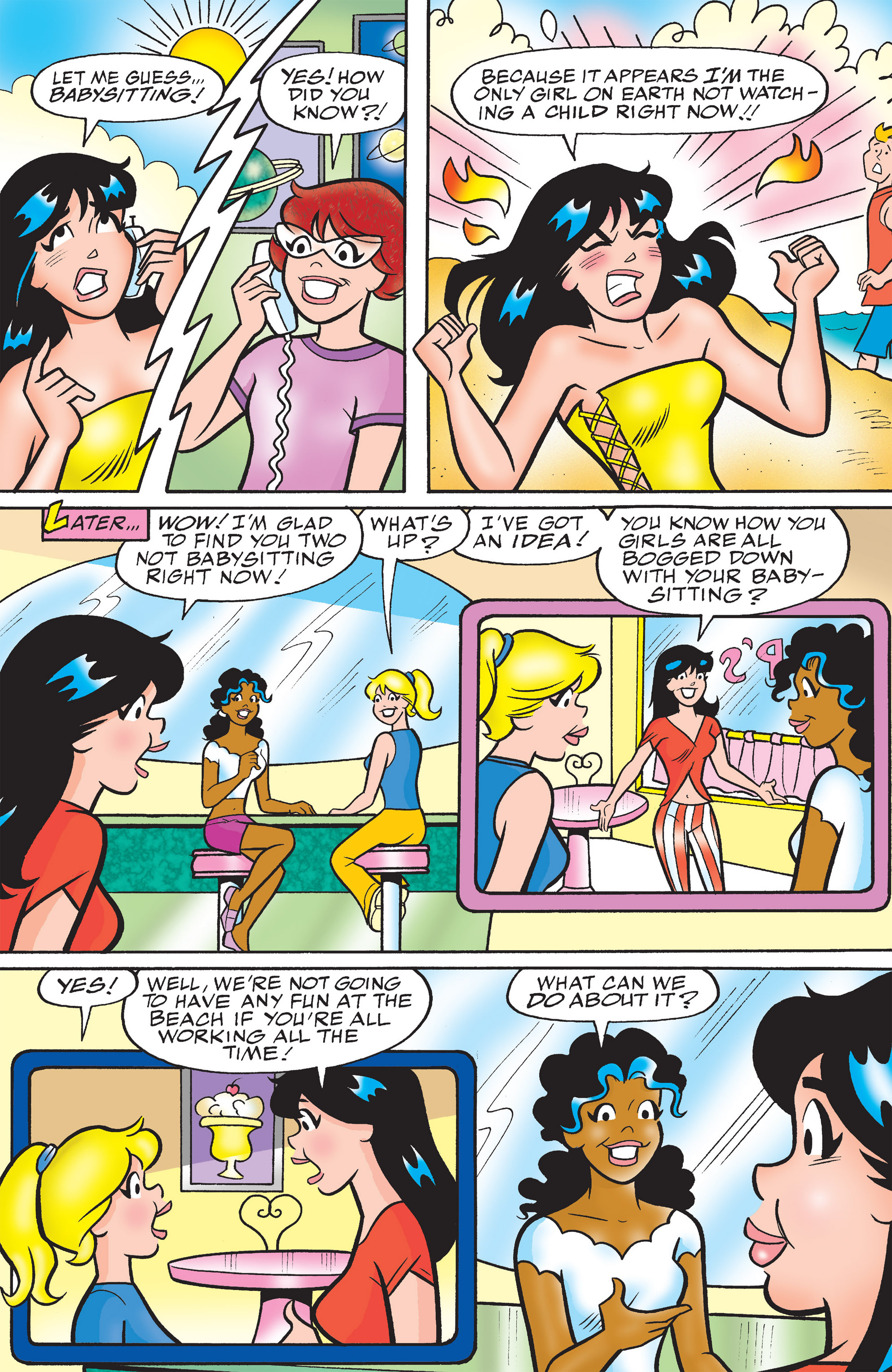 Read online B&V Friends Adventures In Babysitting comic -  Issue # TPB - 80