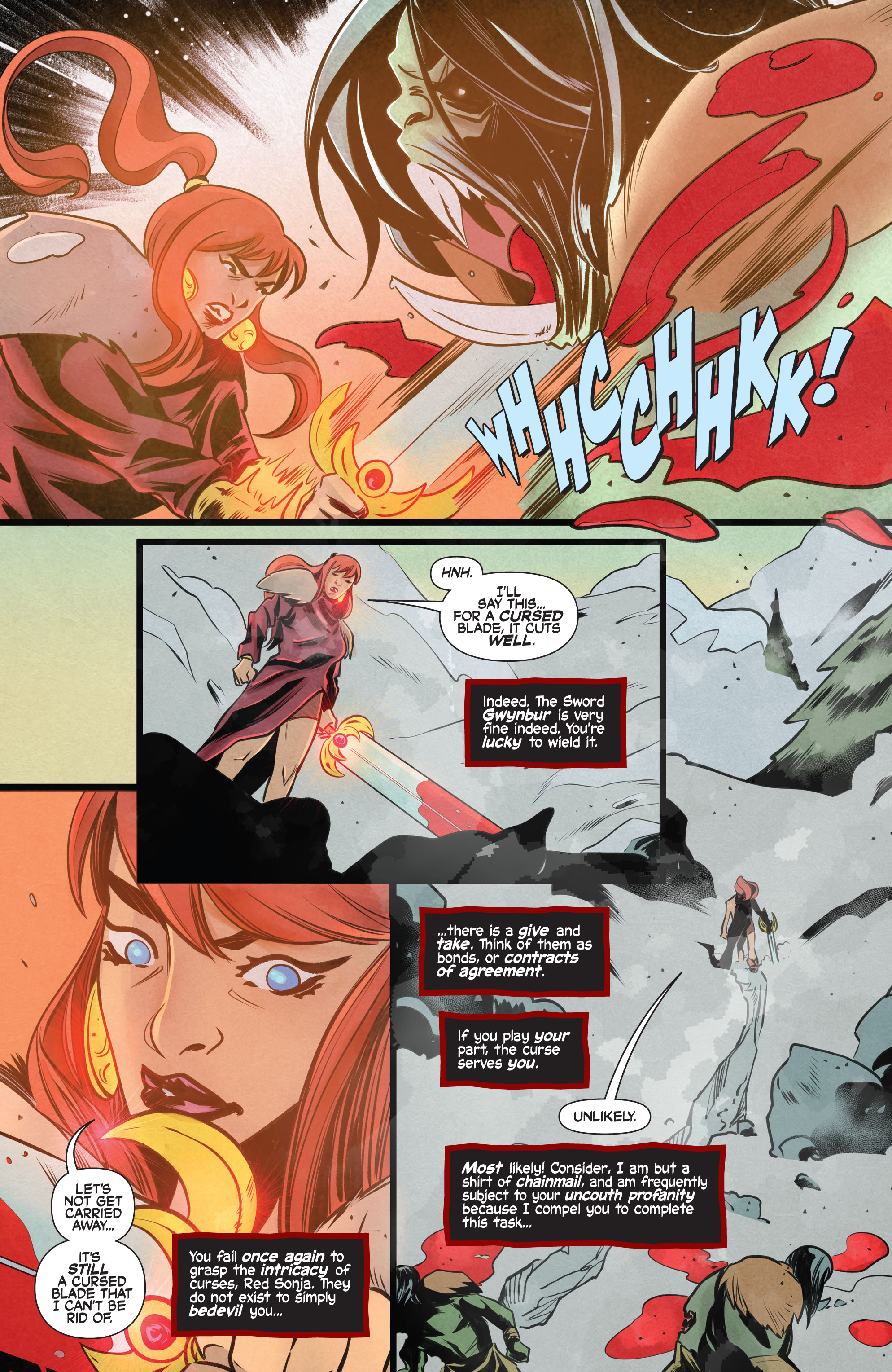 Read online Immortal Red Sonja comic -  Issue #3 - 9