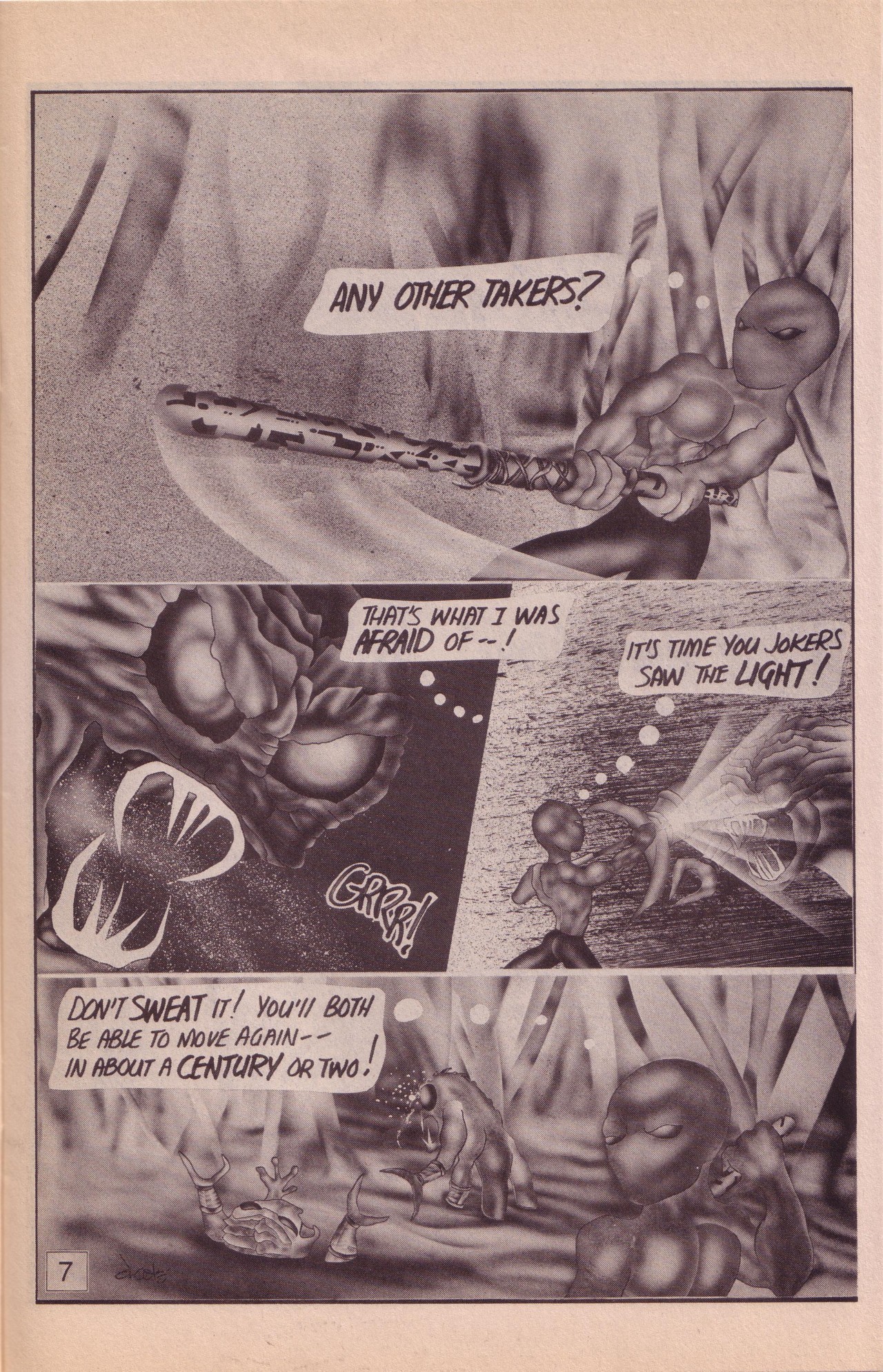 Read online Zen Intergalactic Ninja comic -  Issue #1 - 9