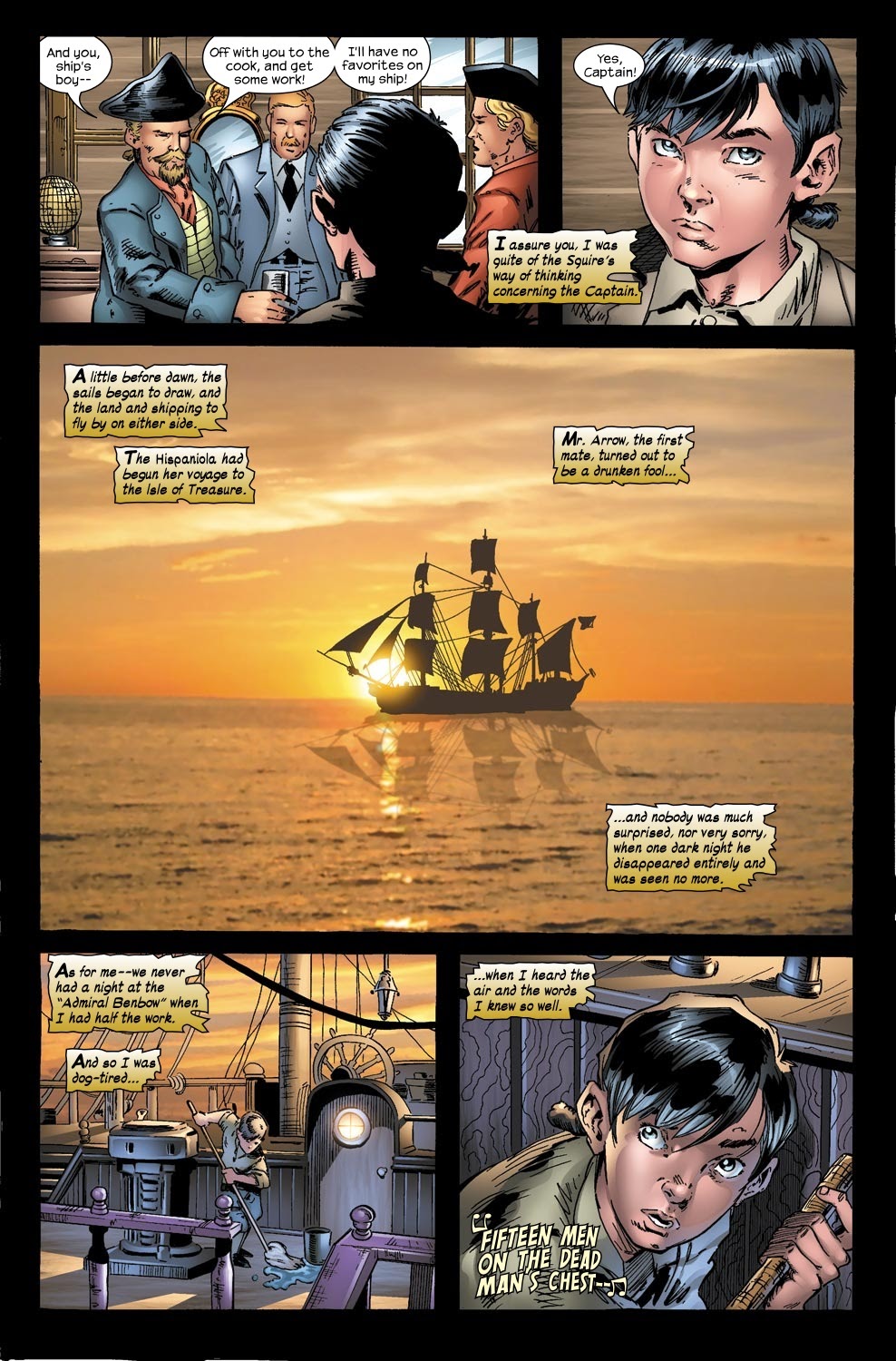 Read online Treasure Island comic -  Issue #2 - 18