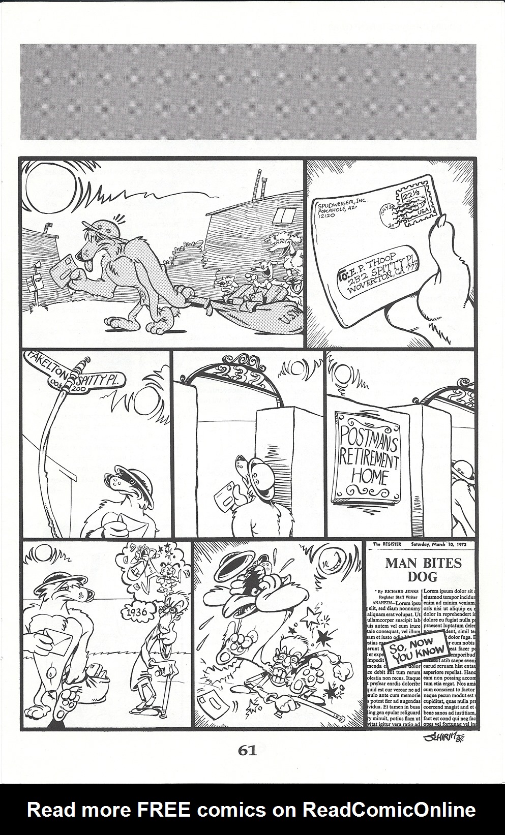 Read online Critters comic -  Issue #23 - 67