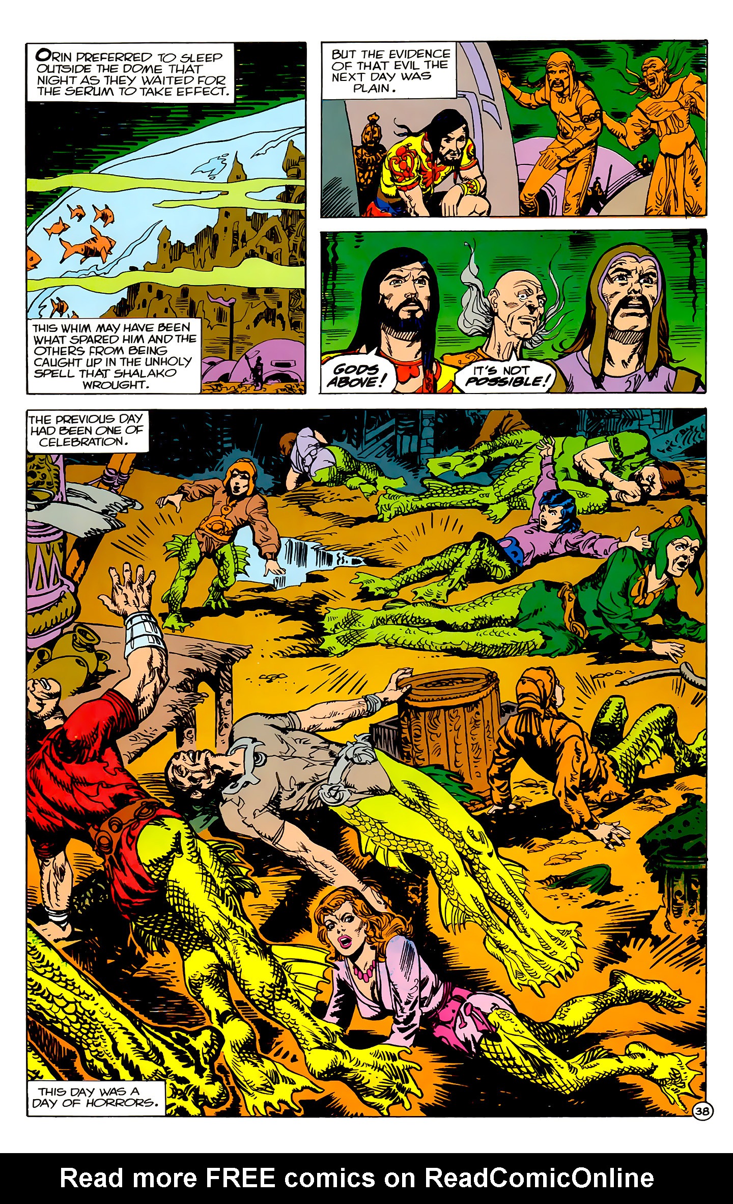 Read online Atlantis Chronicles comic -  Issue #2 - 38